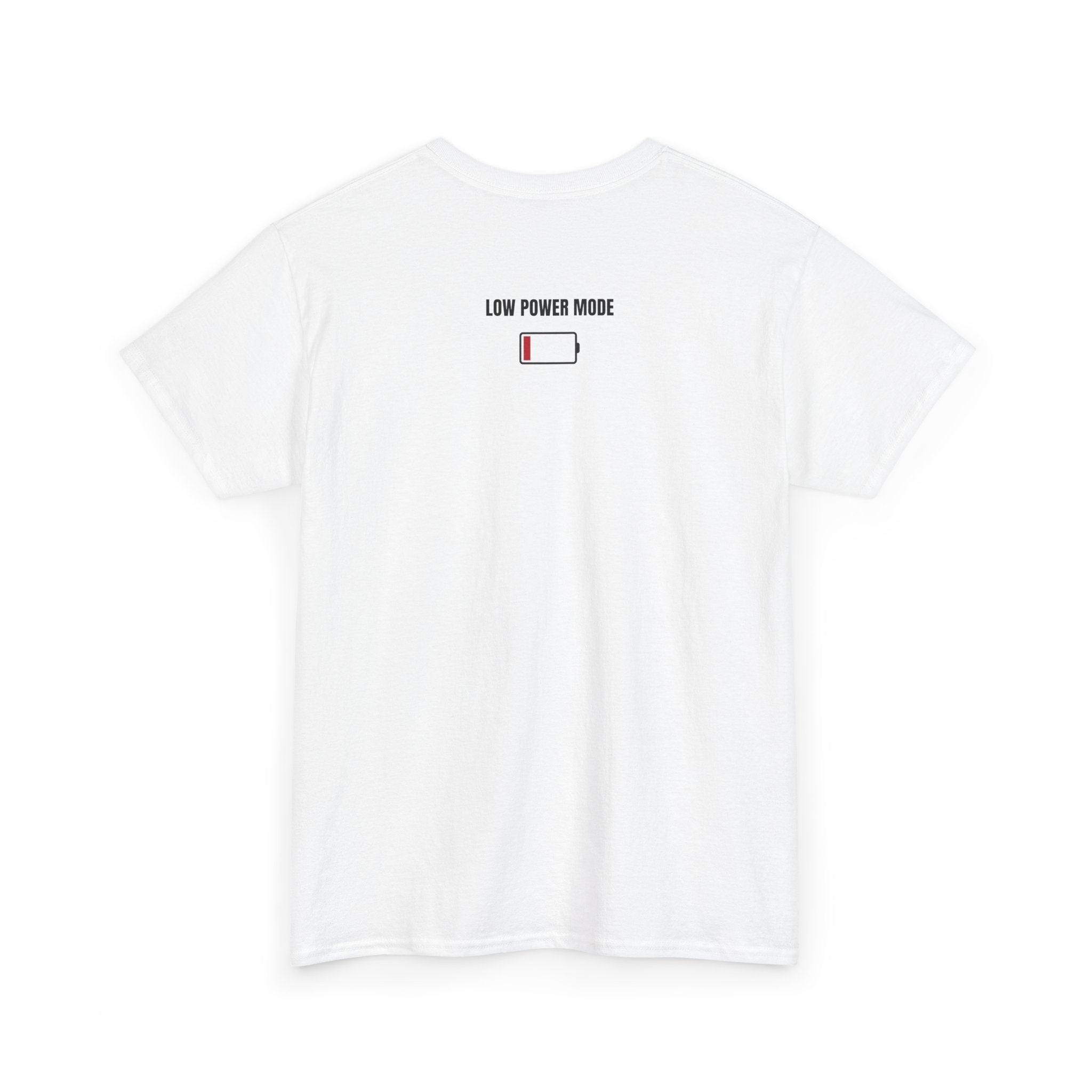 Low Battery Social Battery T-Shirt | Funny Introvert Graphic Tee