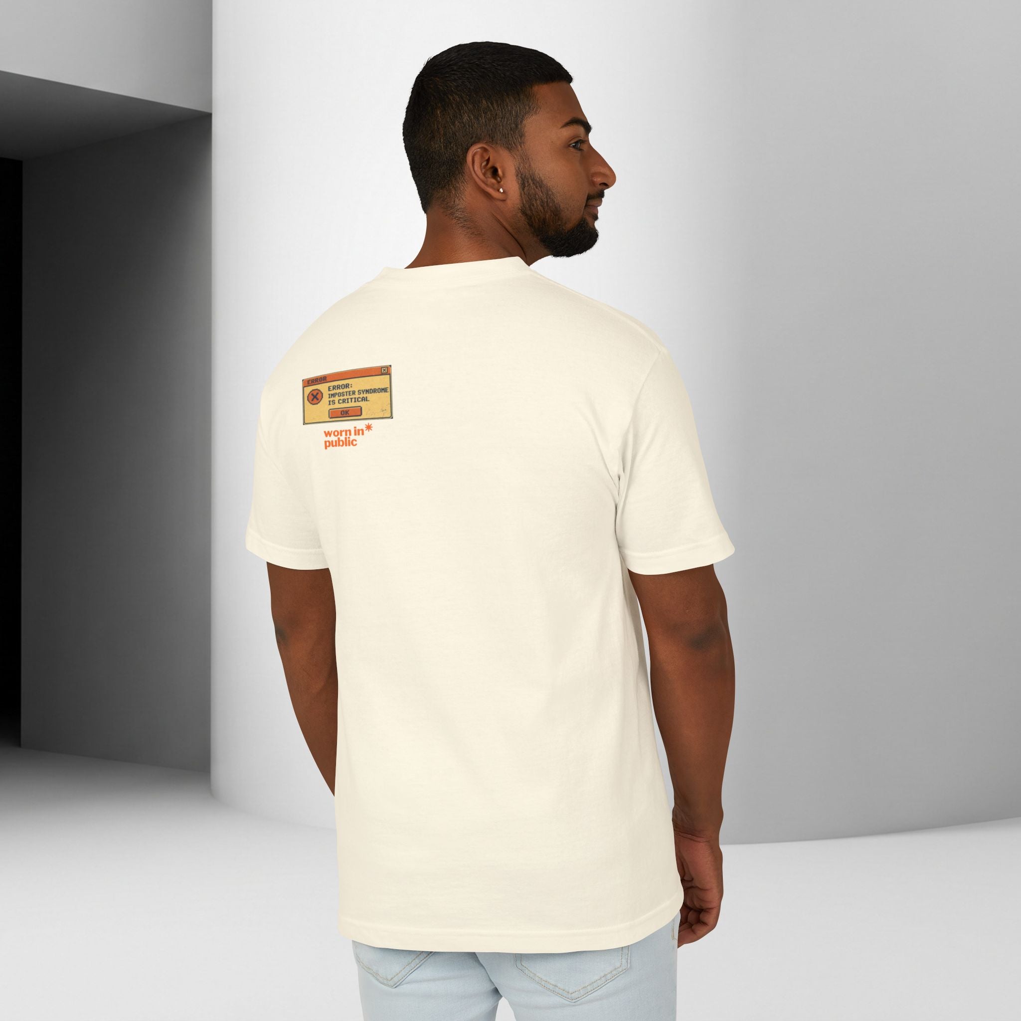 Winging It Retro Computer Unisex Tee — Funny Vintage Tech Graphic T-Shirt