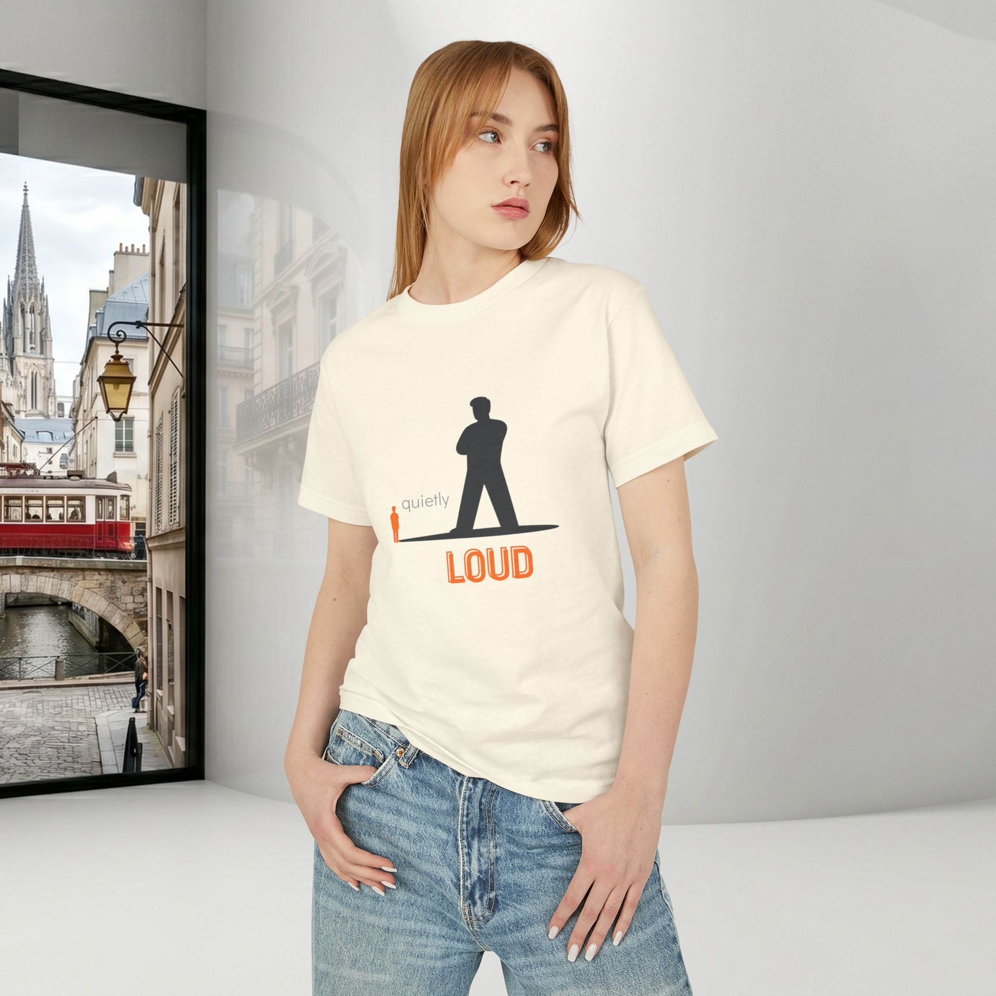 Quietly Loud Unisex Graphic Tee | Statement T-Shirt for the Quietly Powerful