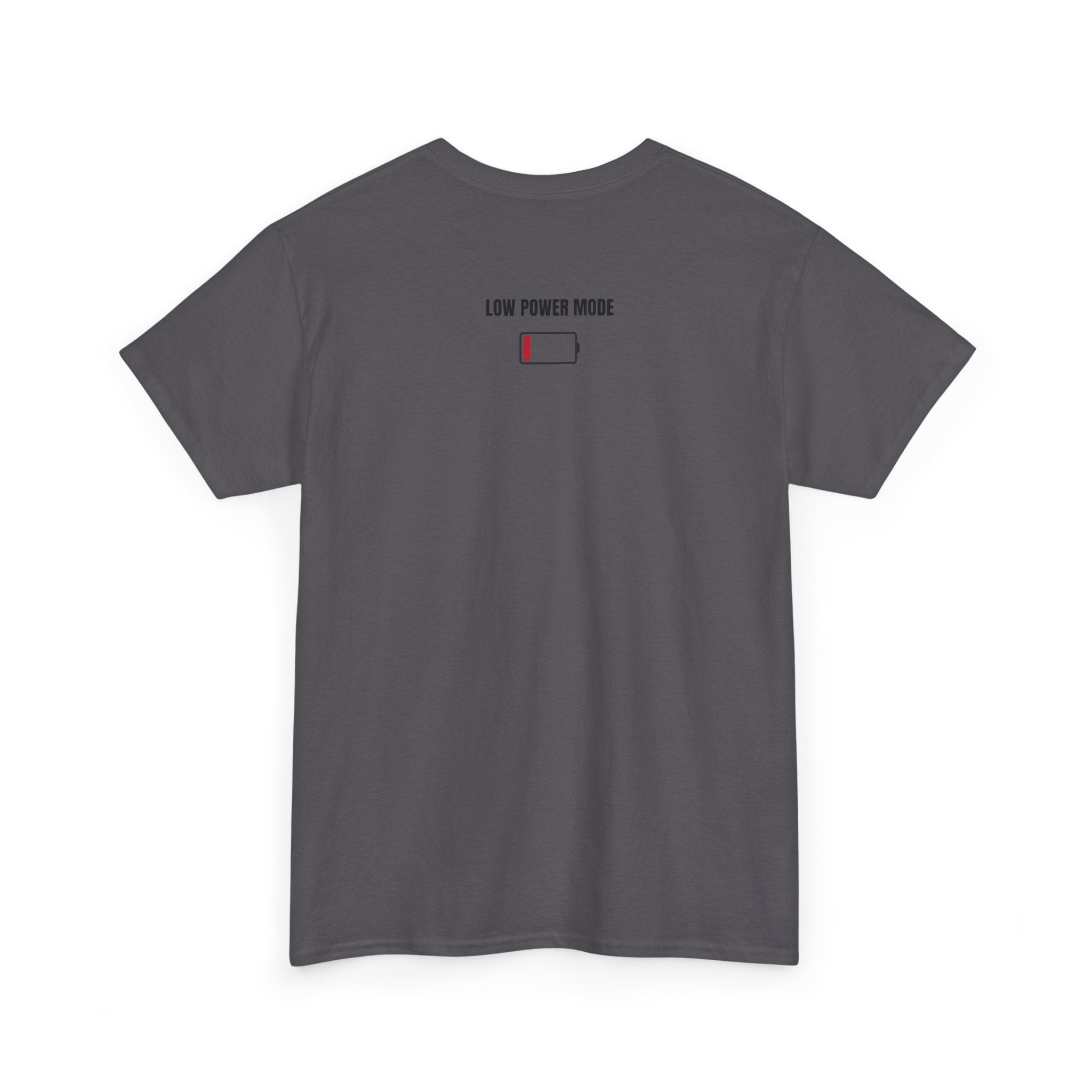 Low Battery Social Battery T-Shirt | Funny Introvert Graphic Tee