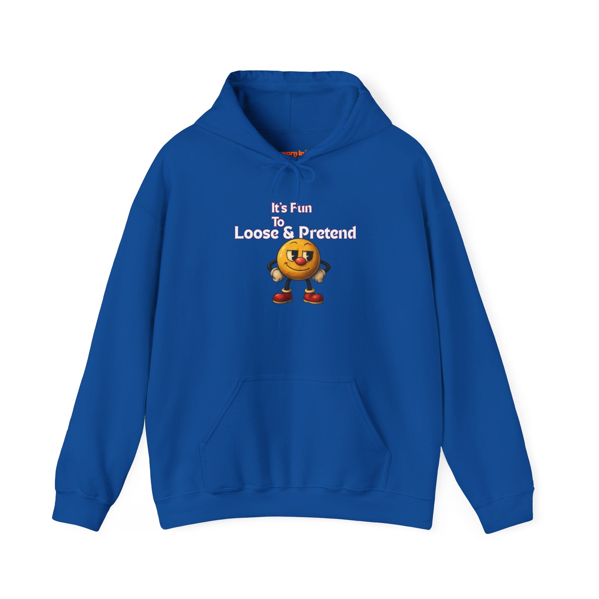 It's Fun to Loose & Pretend Hoodie | Smiley Emoji Graphic Sweatshirt