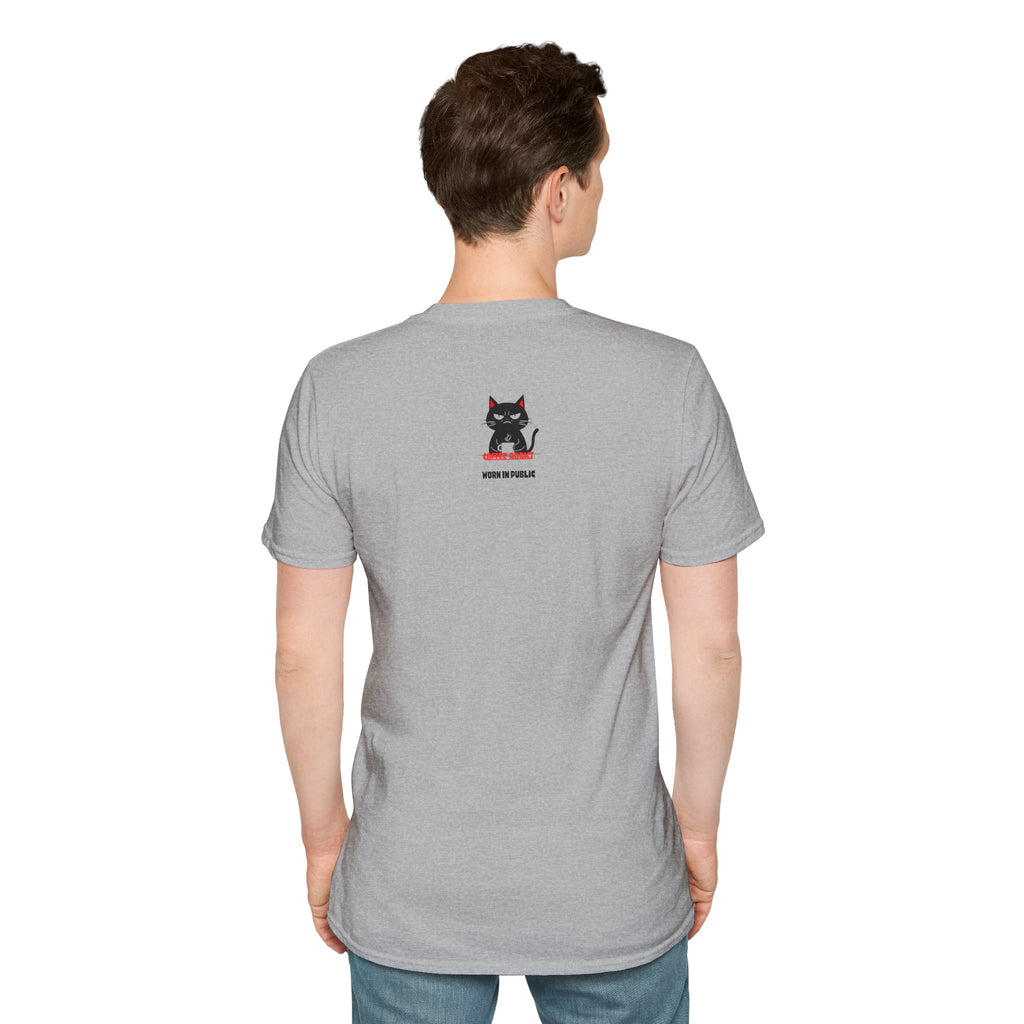 Espresso Myself Cat T-Shirt | Funny Coffee Addict Graphic Tee