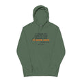 Fashion SHITS Hoodie | Minimal 'Crate' Graphic Pullover in Vintage Wash