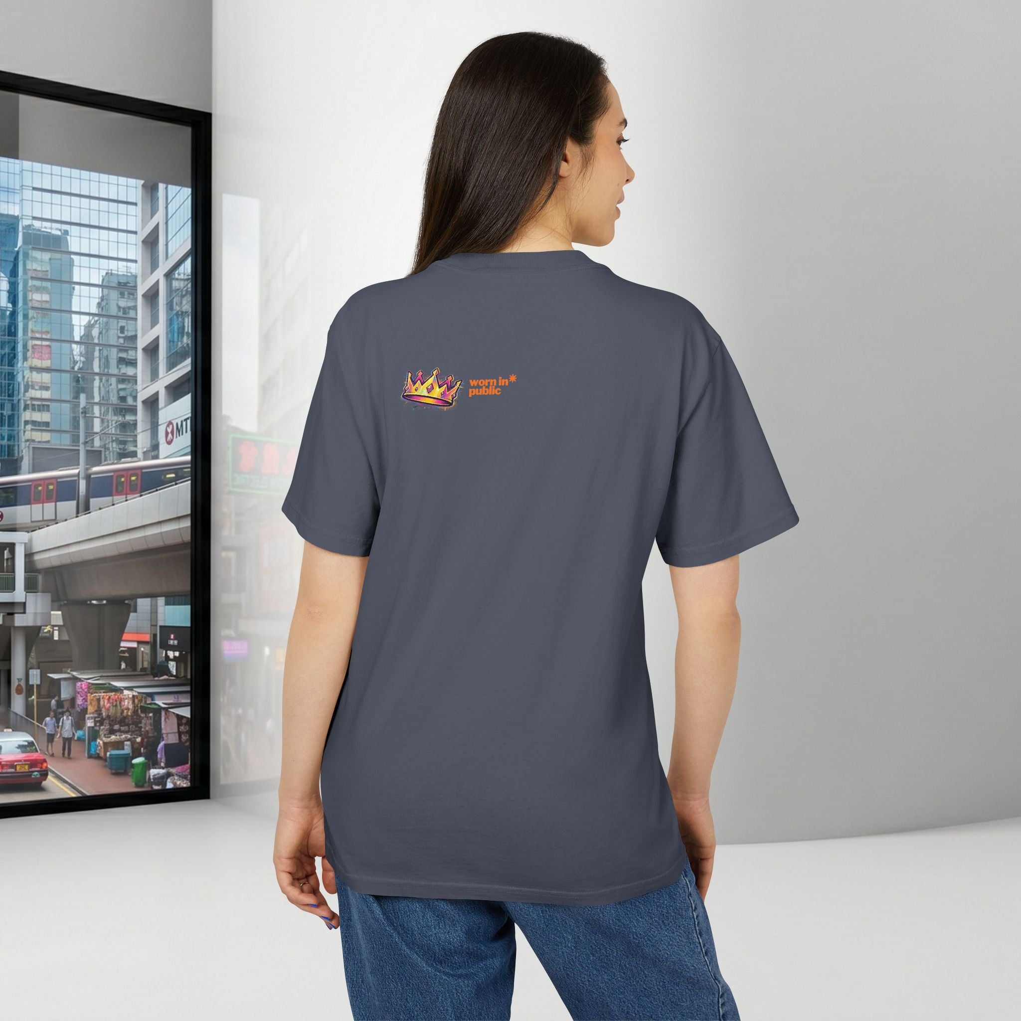 Conceived Unequal | Oversized Boxy Graphic Tee