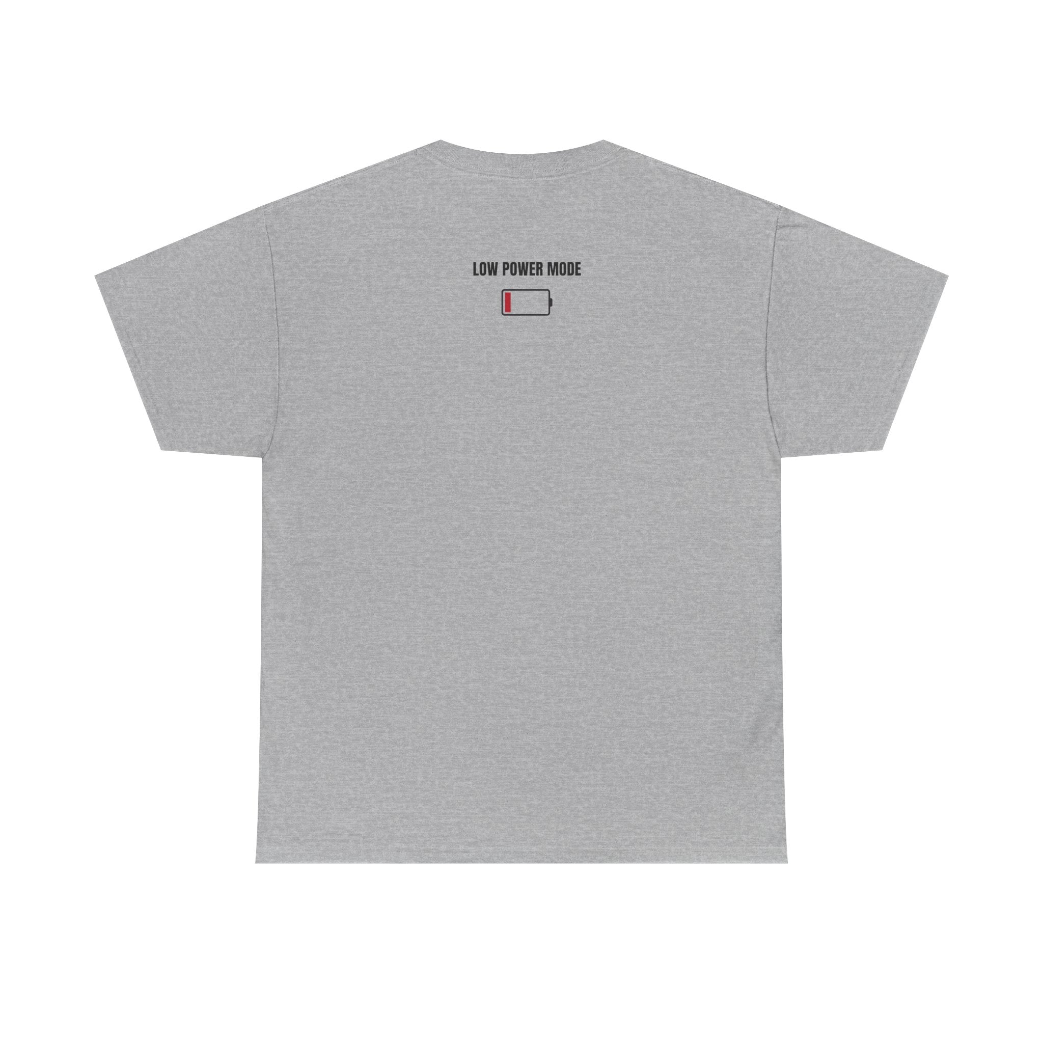 Low Battery Social Battery T-Shirt | Funny Introvert Graphic Tee