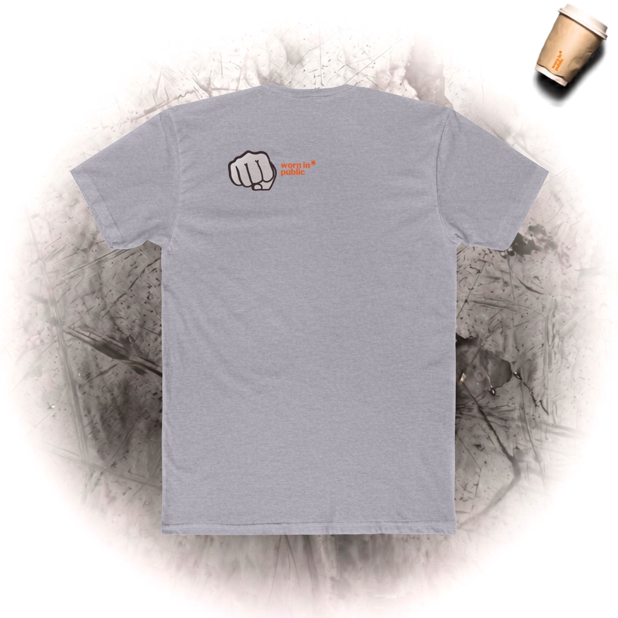 Tu es! Sag nicht Unisex-Grafik-T-Shirt – T-Shirt mit fetter Faust