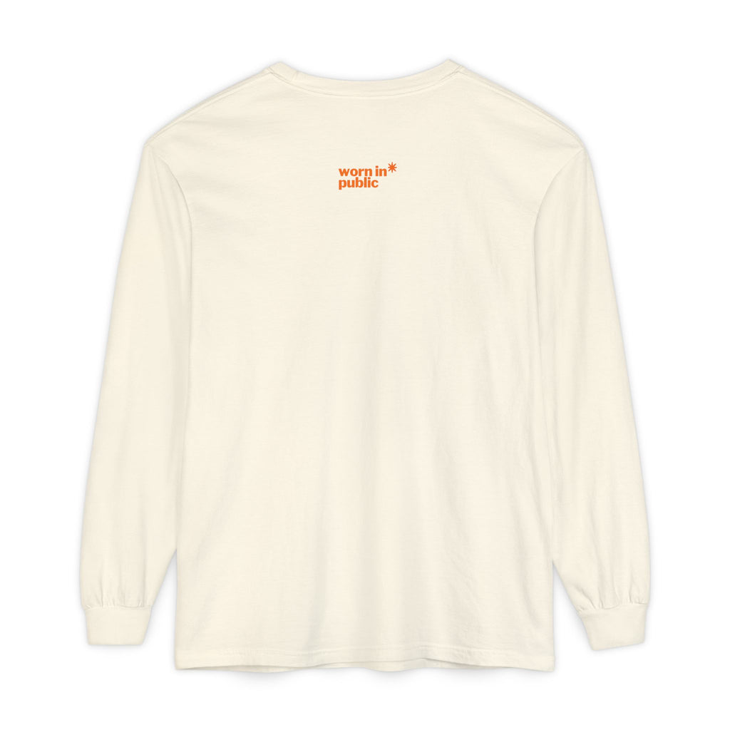 I'm Fine Nothing Is Fine Long Sleeve Tee | Sarcastic Mental Health Humor Shirt