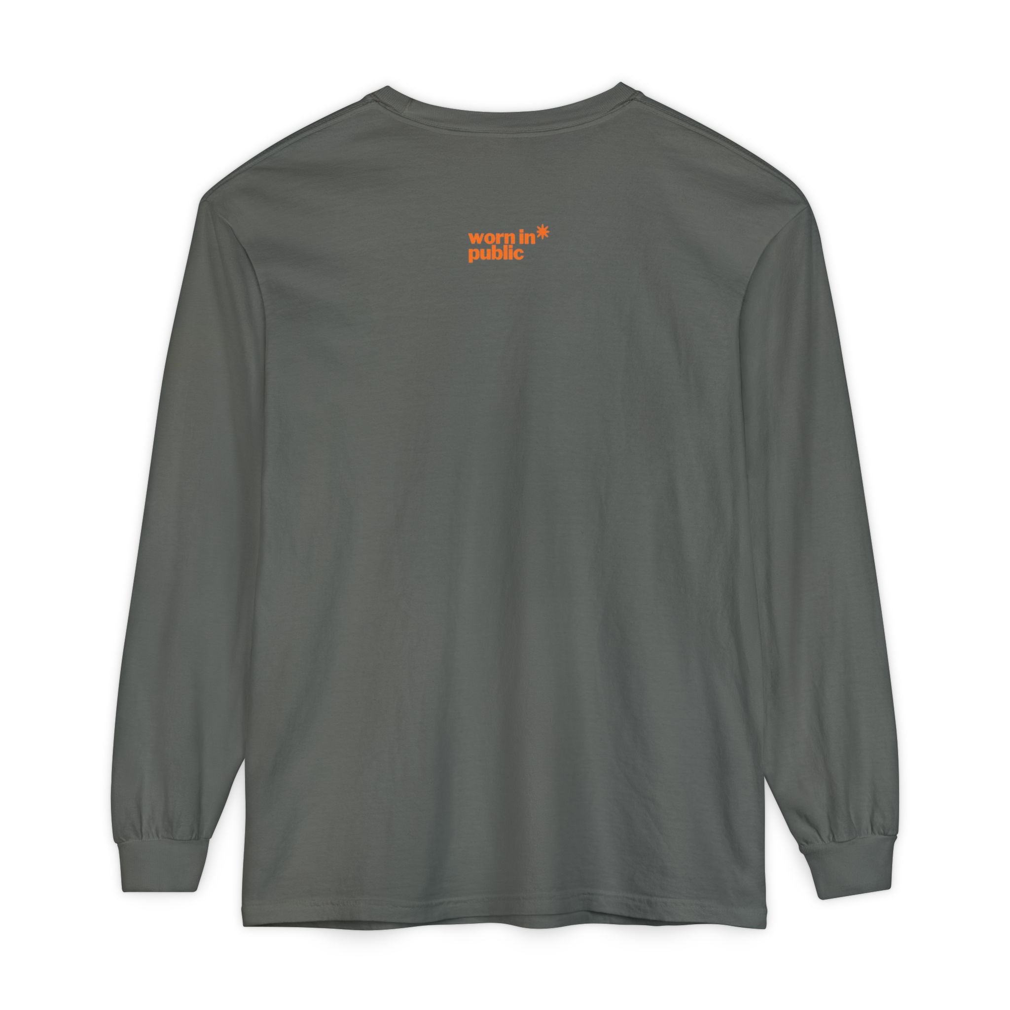 I'm Fine Nothing Is Fine Long Sleeve Tee | Sarcastic Mental Health Humor Shirt