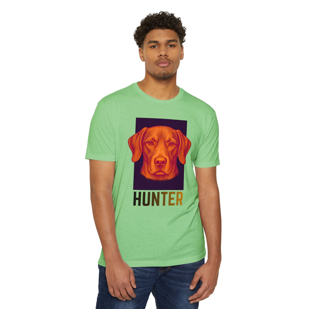Ultimate Hunter T-Shirt | Retro Vizsla Head Graphic Tee for Dog Lovers