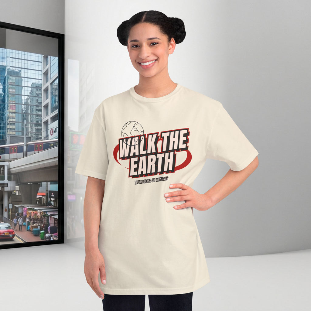 Walk The Earth ORGANIC T-Shirt | Retro Adventure Graphic Tee