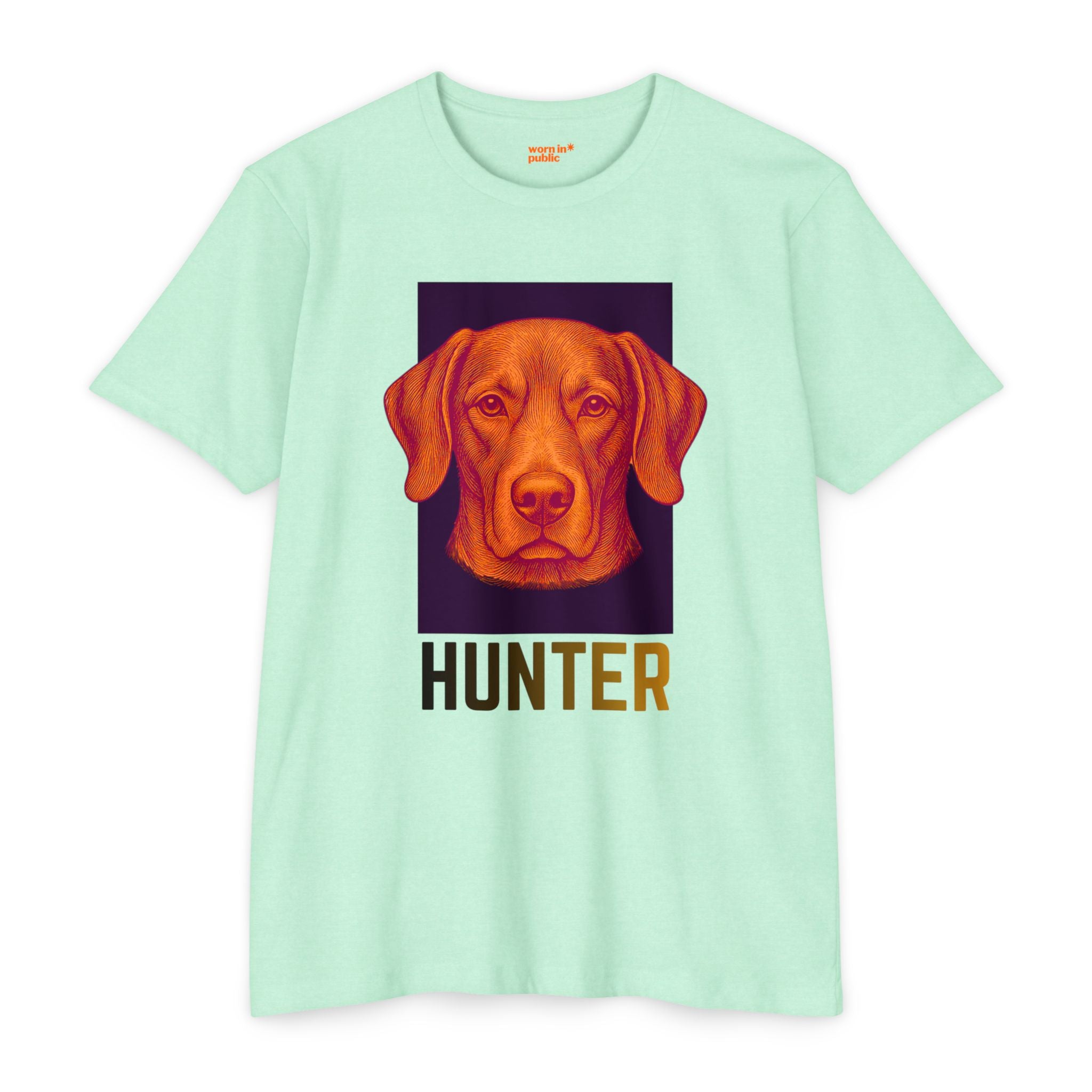 Ultimate Hunter T-Shirt | Retro Vizsla Head Graphic Tee for Dog Lovers