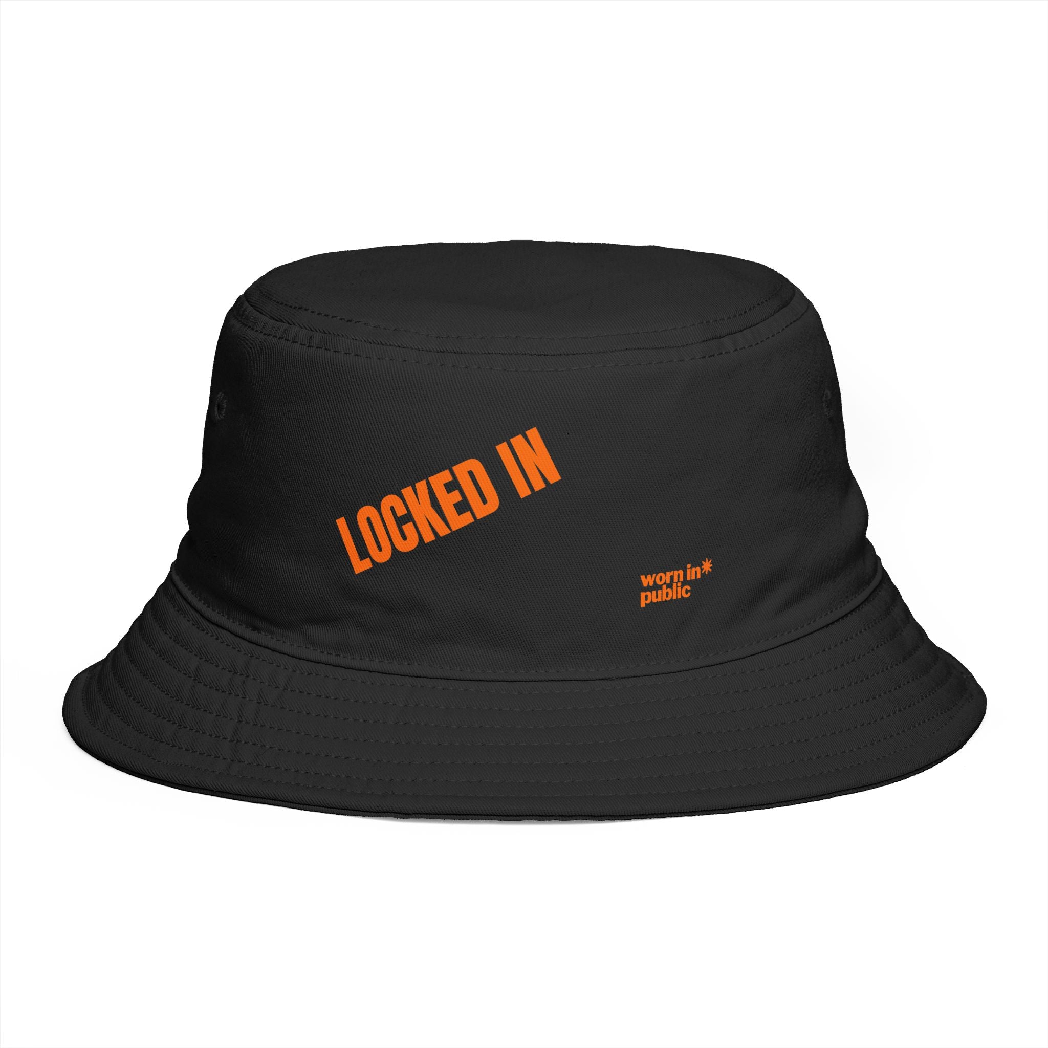 Locked In Bucket Hat | Streetwear Hat with a Hint