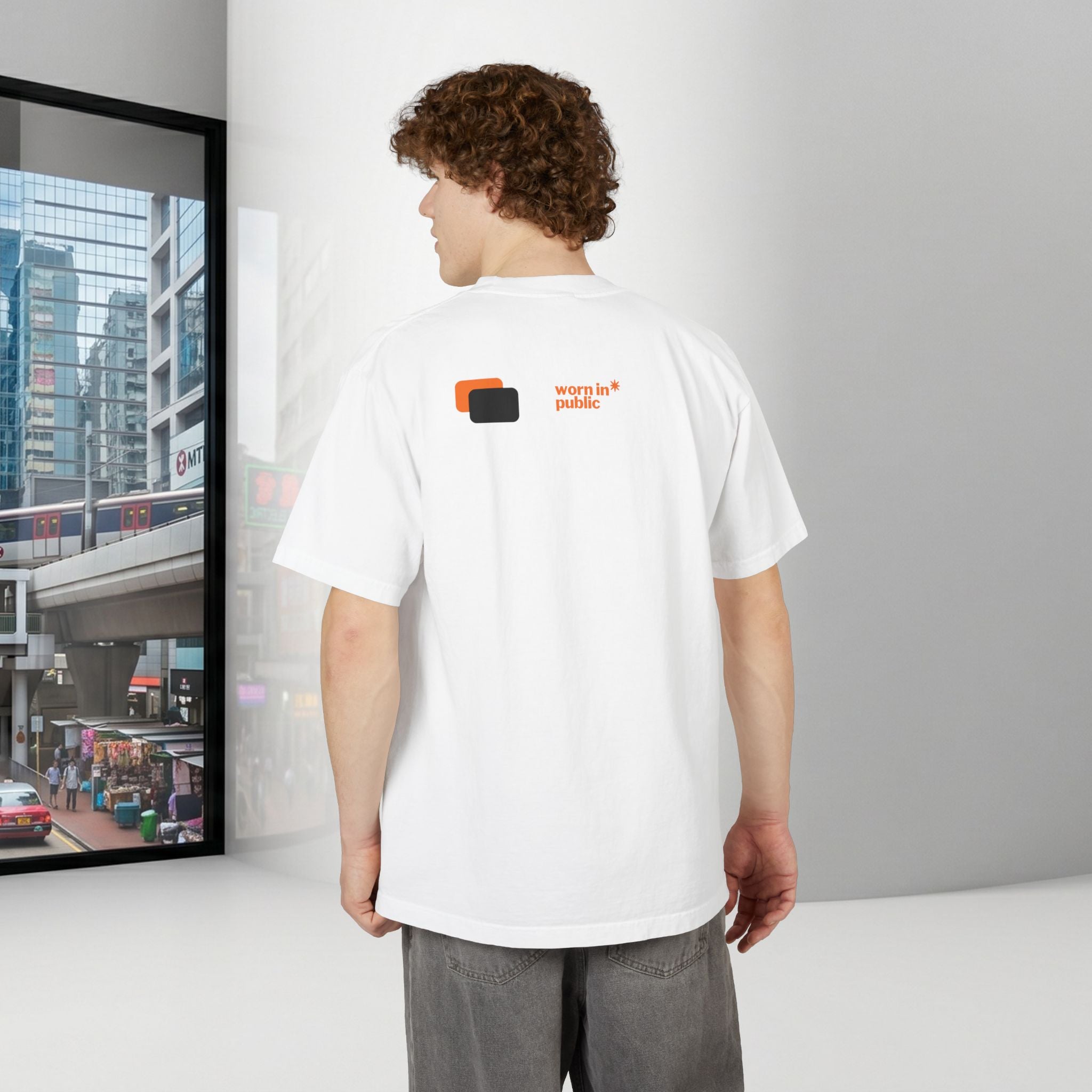 We Are Not The Same Shoulder Drop T-Shirt | Oversized Statement Graphic Tee