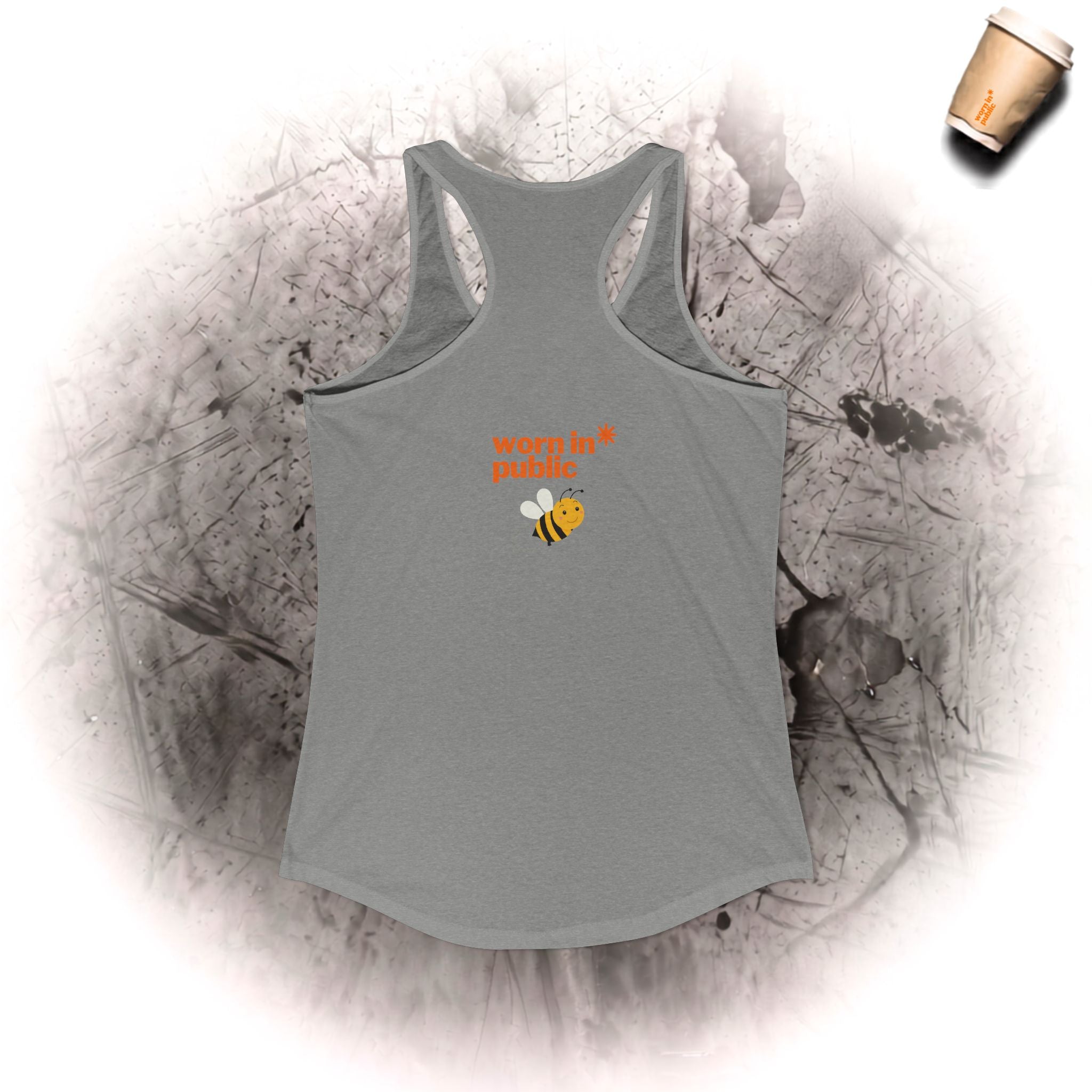 Free Bee Damen Racerback Tanktop | Leichtes Damen Ideal-Oberteil
