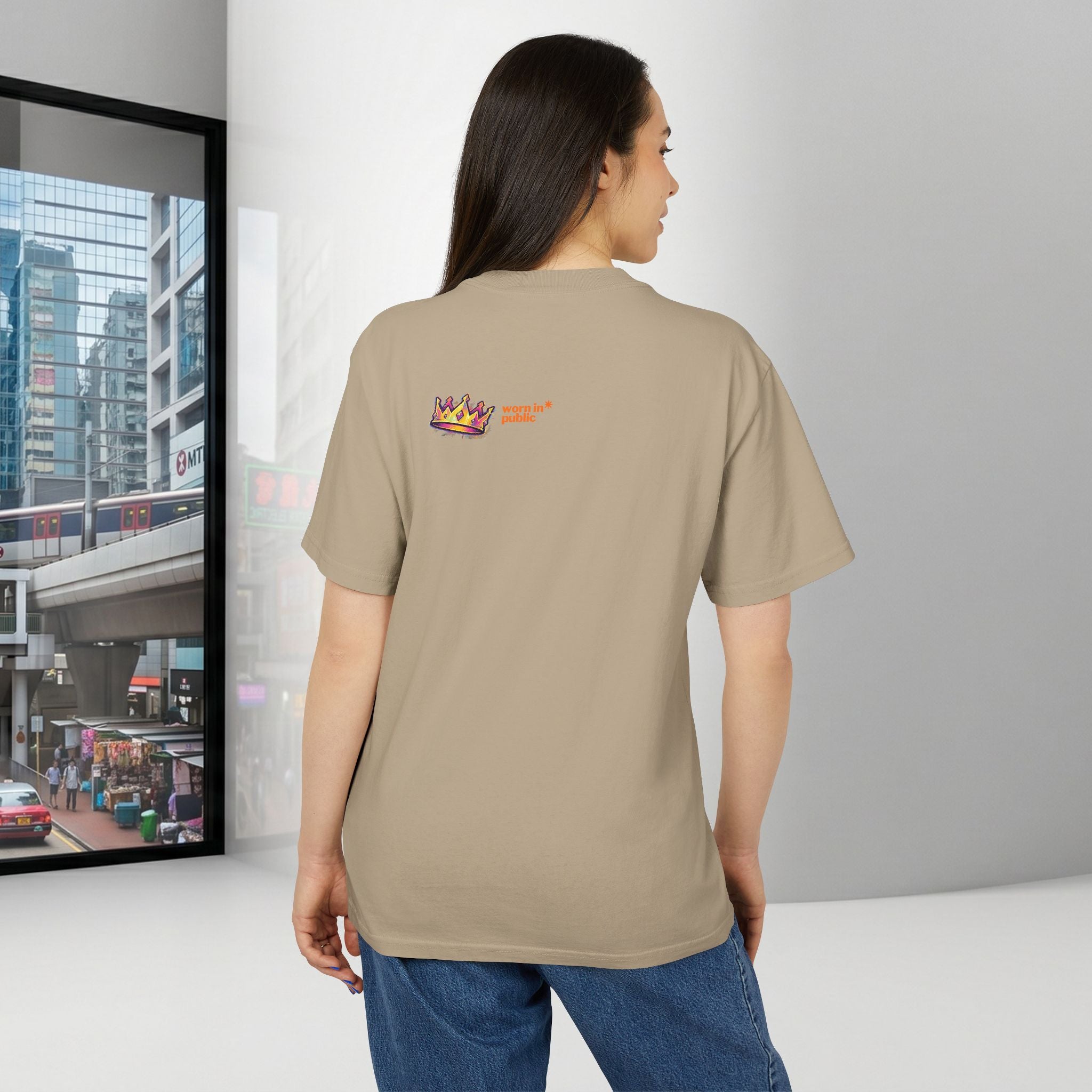Conceived Unequal | Oversized Boxy Graphic Tee