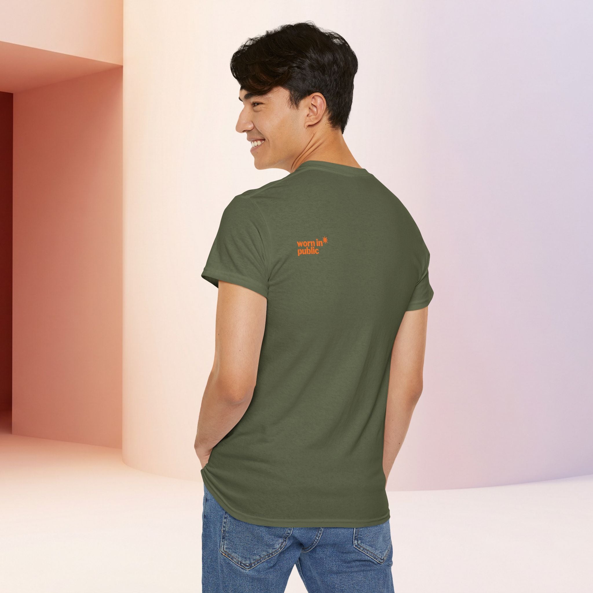 Advise None | Retro Slanted Unisex Graphic Tee