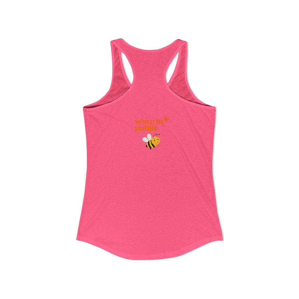 Free Bee Women's Racerback Tank Top | Lightweight Women's Ideal Top
