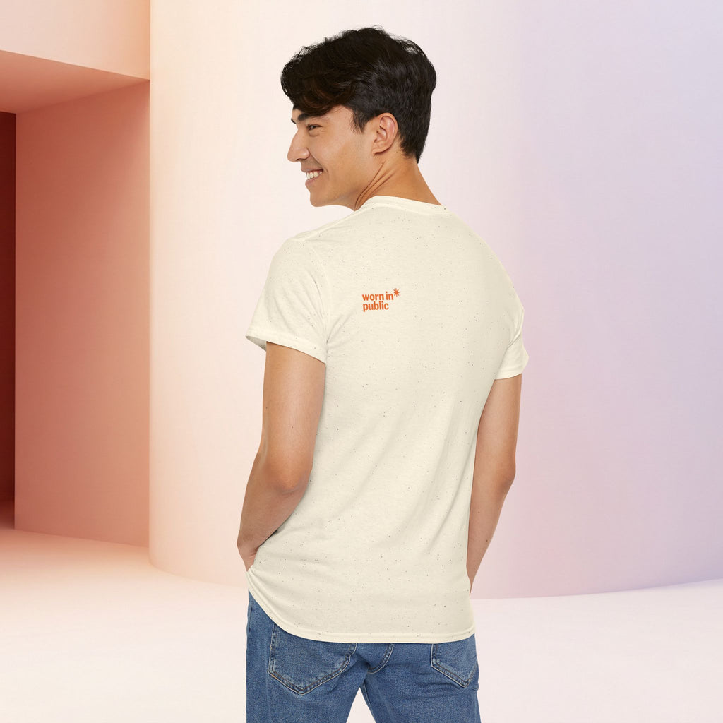 Advise None | Retro Slanted Unisex Graphic Tee