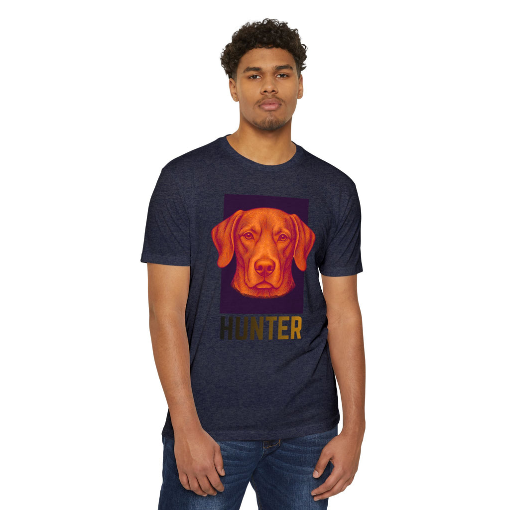 Ultimate Hunter T-Shirt | Retro Vizsla Head Graphic Tee for Dog Lovers