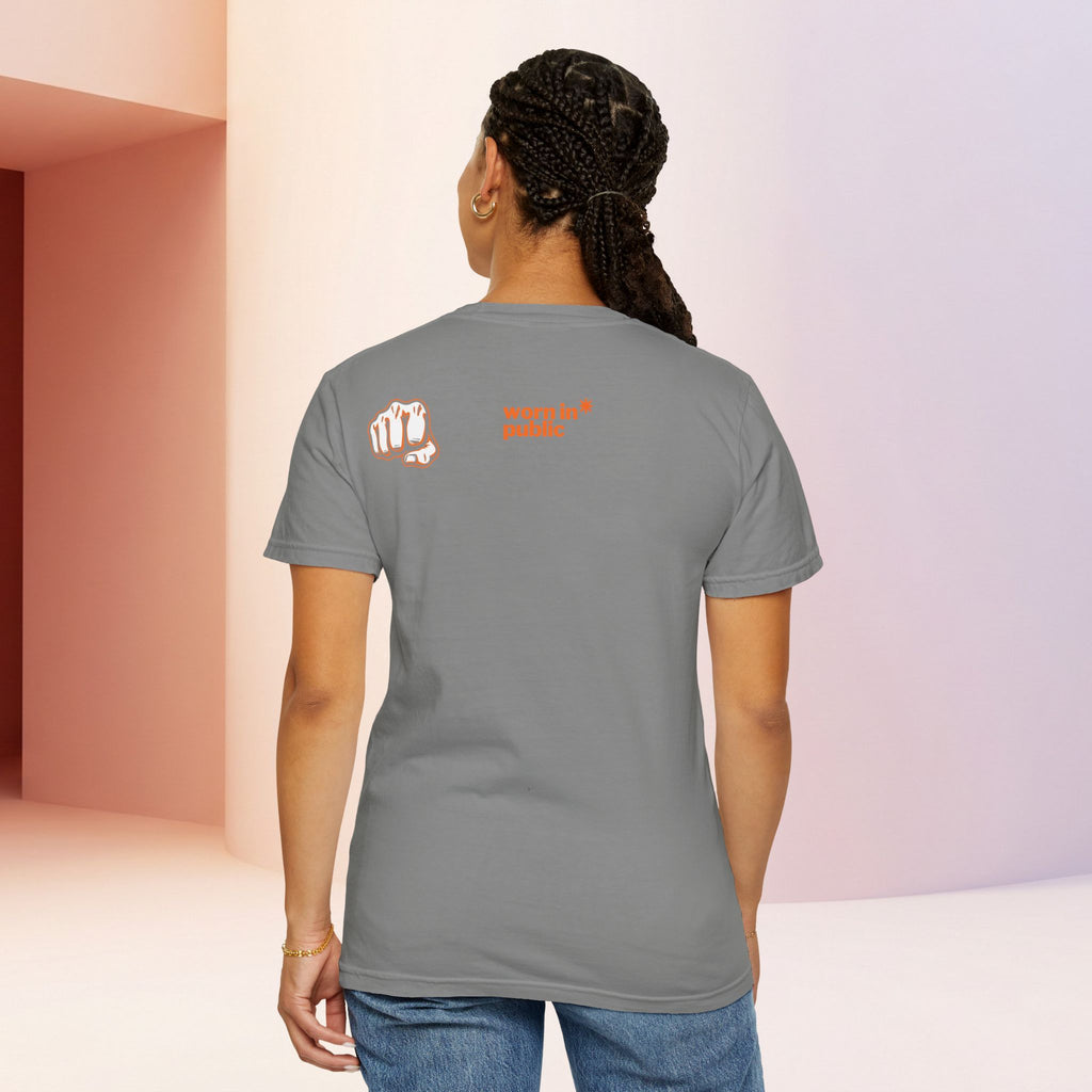 I Don't Care Graphic T-Shirt | Bold Statement Tee with 'I DON'T CARE' Print