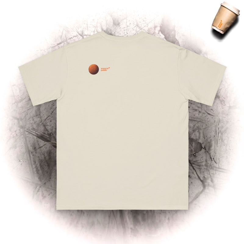 Mars Is Too Far BIO T-Shirt – Retro Weltraum Grafik T-Shirt