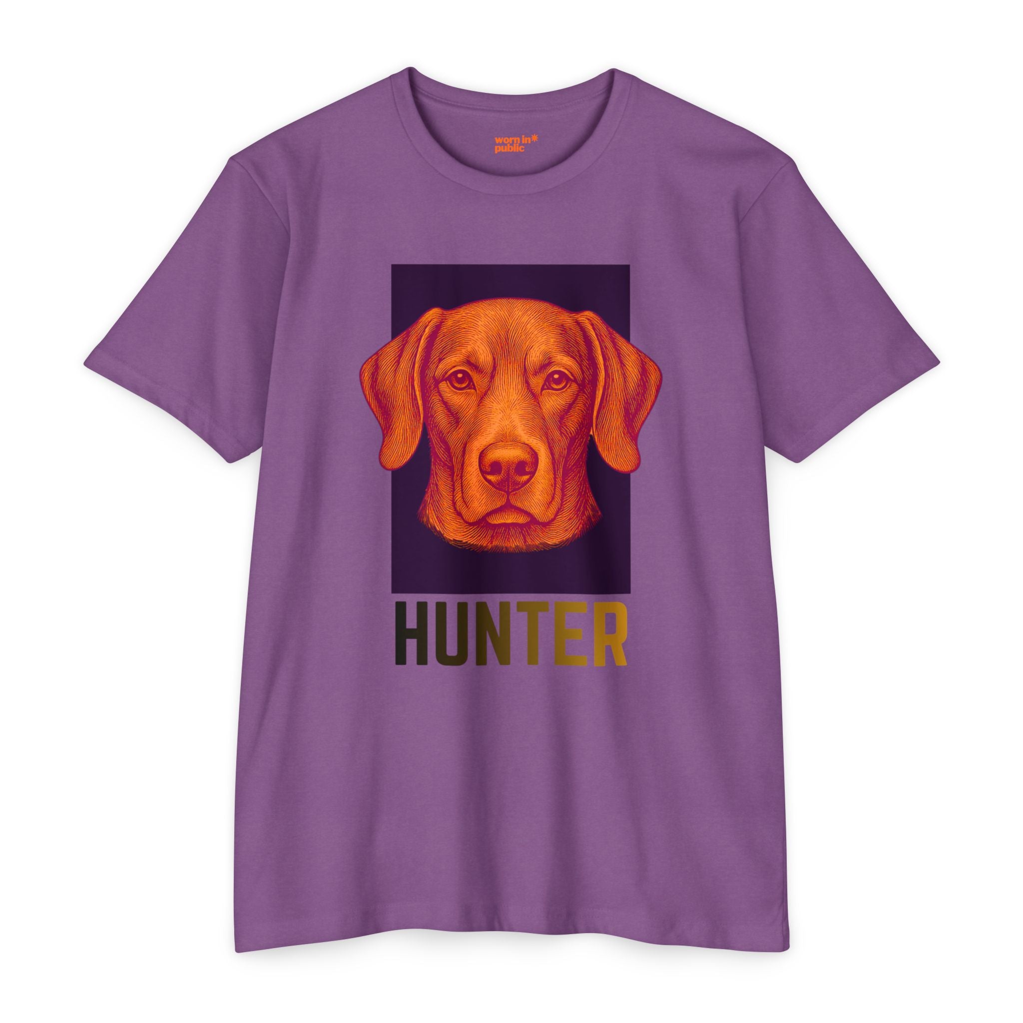 Ultimate Hunter T-Shirt | Retro Vizsla Head Graphic Tee for Dog Lovers