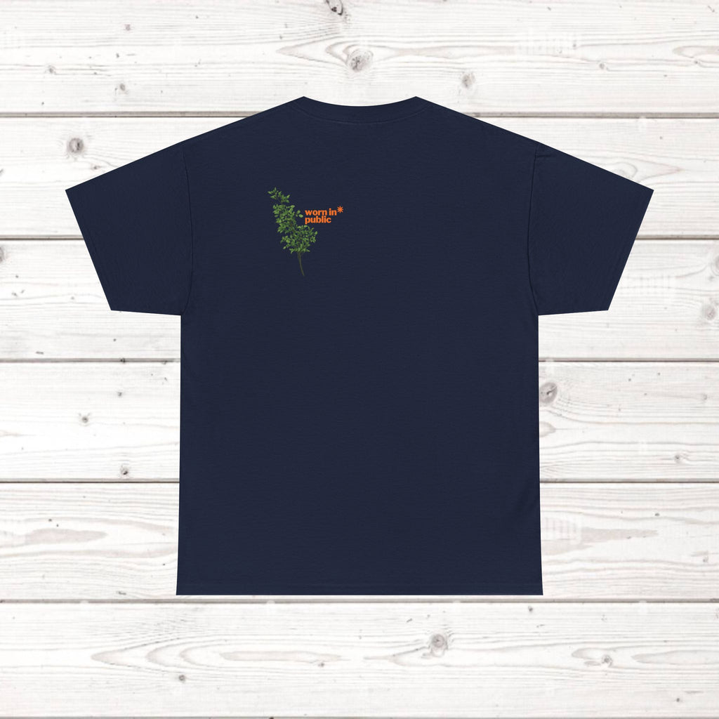 Unisex Botanical Tee — "Feel Free to Be Bored" Graphic T-Shirt