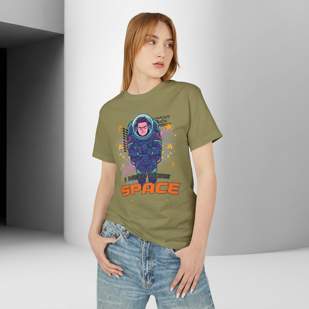 Space Suit Unisex Graphic Tee | I Need Space Astronaut Mood T-Shirt