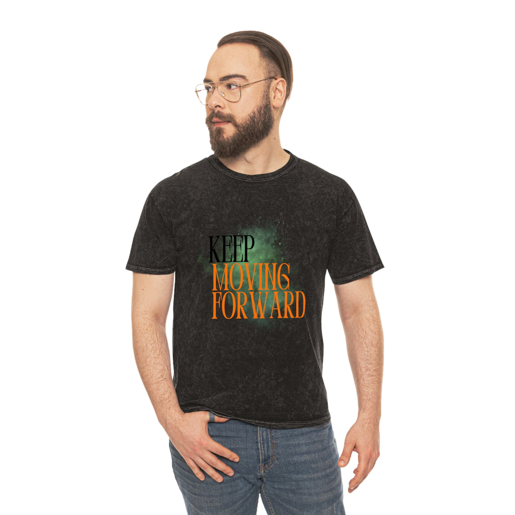 Keep Movin' Forward premium Mineral Wash T-Shirt | Vintage Washed Graphic Tee