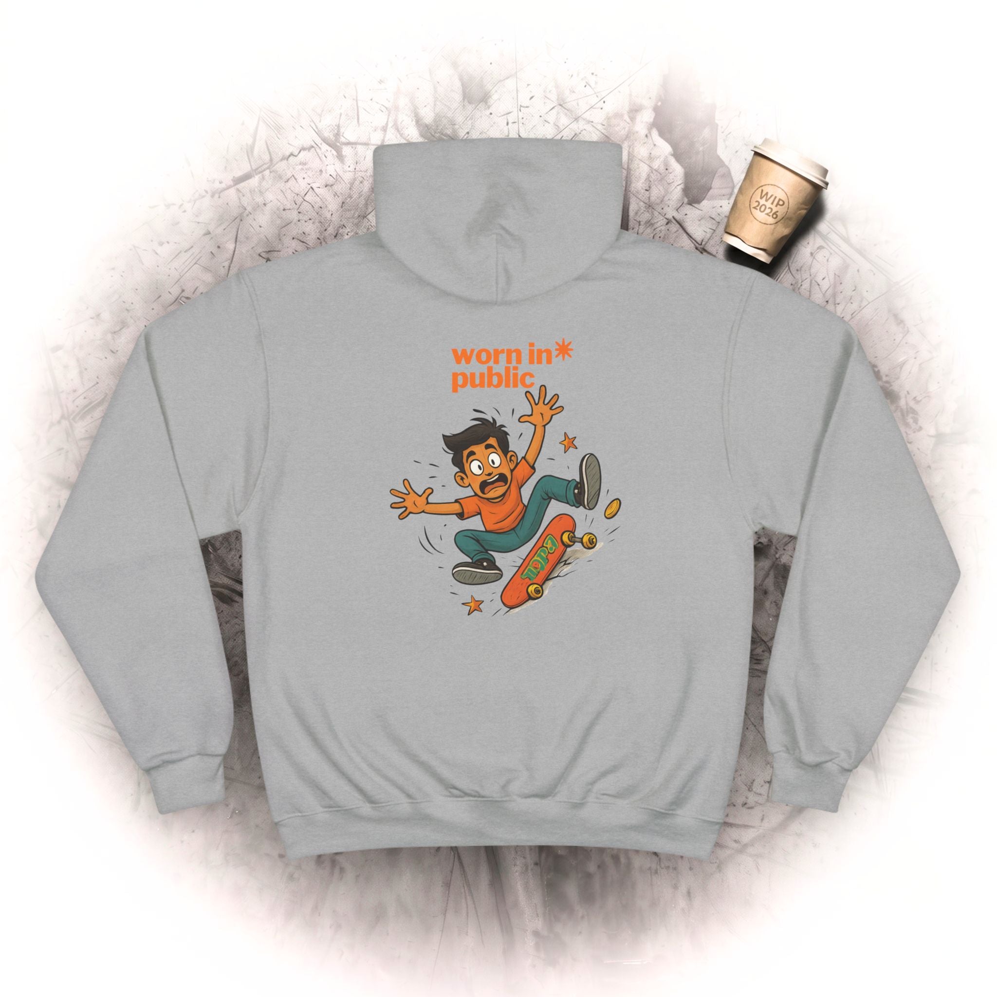 "I Watched You Do That" Champion Hoodie | Lustiges Retro-Skate-Grafik-Sweatshirt