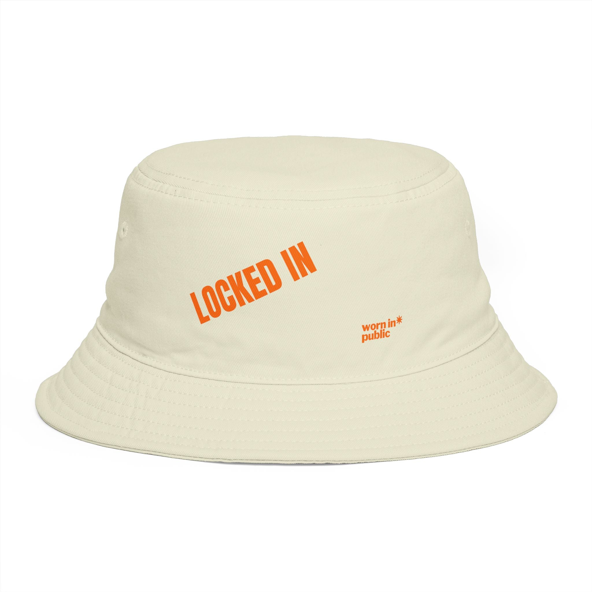 Locked In Bucket Hat | Streetwear Hat with a Hint