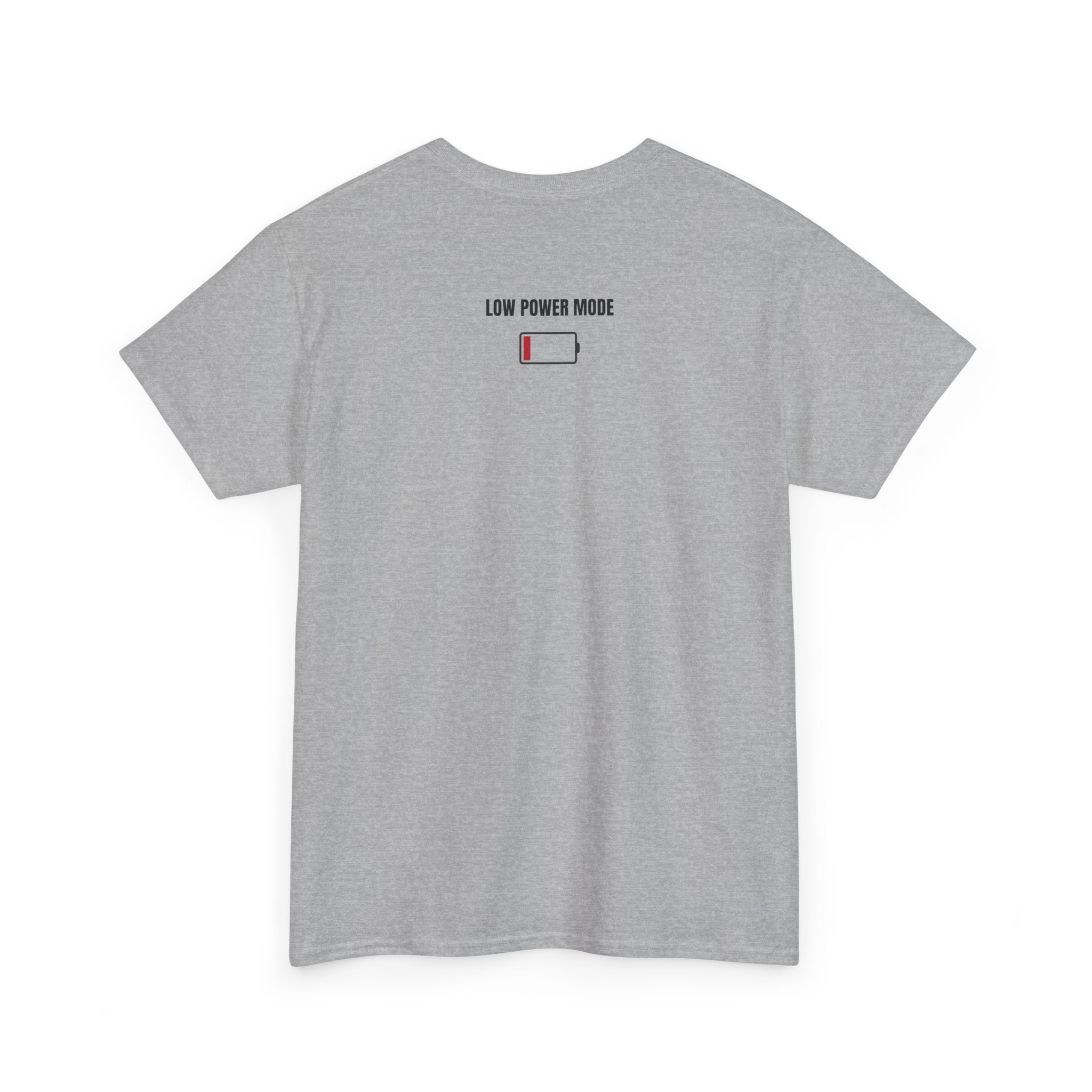 Low Battery Social Battery T-Shirt | Funny Introvert Graphic Tee