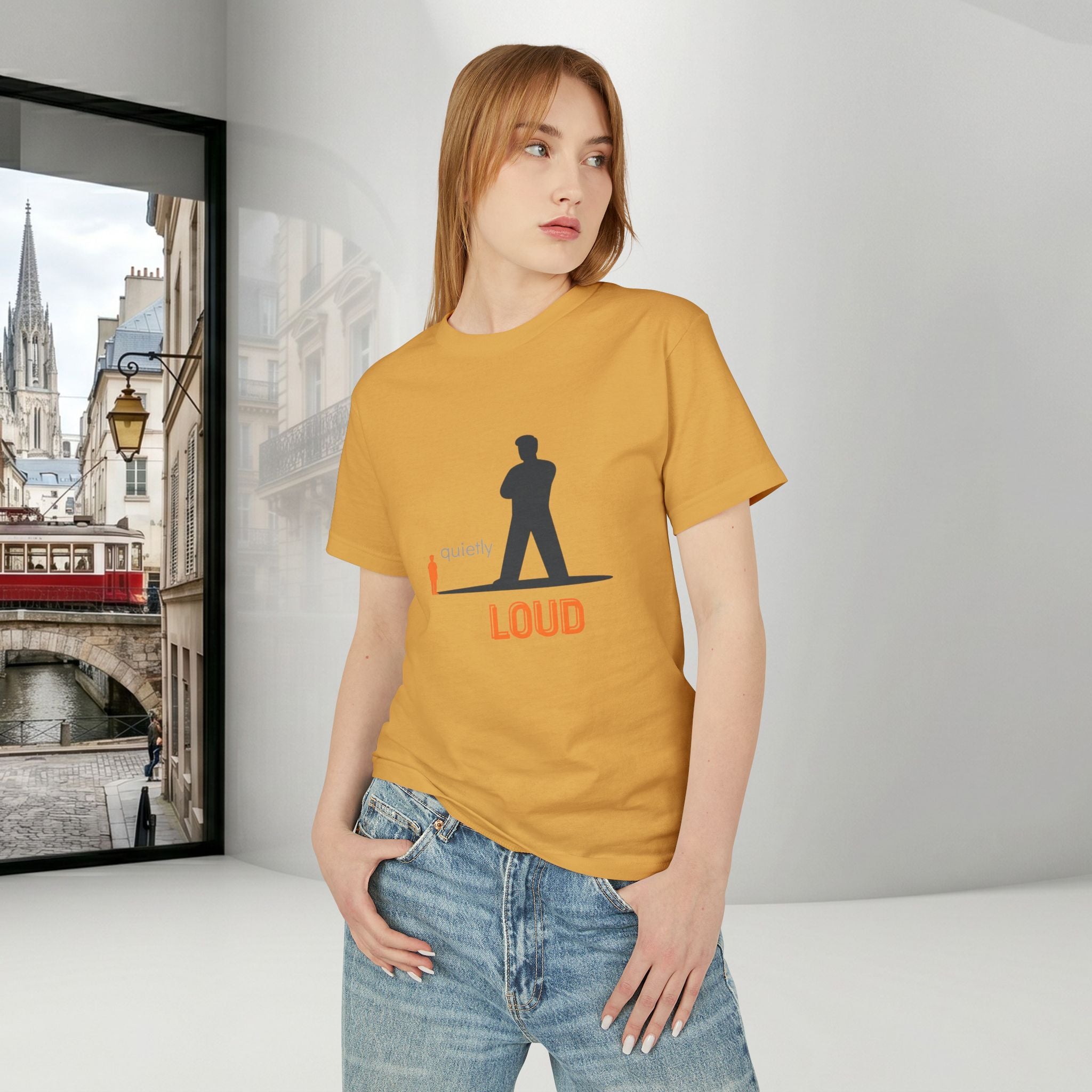 Quietly Loud Unisex Graphic Tee | Statement T-Shirt for the Quietly Powerful
