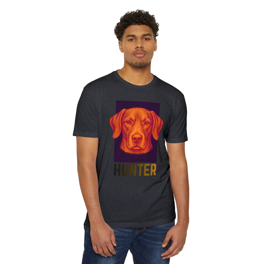 Ultimate Hunter T-Shirt | Retro Vizsla Head Graphic Tee for Dog Lovers