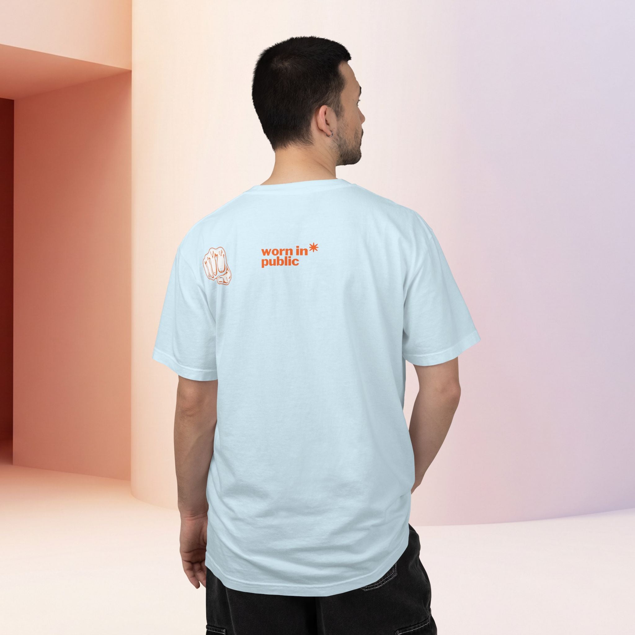 I Don't Care Graphic T-Shirt | Bold Statement Tee with 'I DON'T CARE' Print