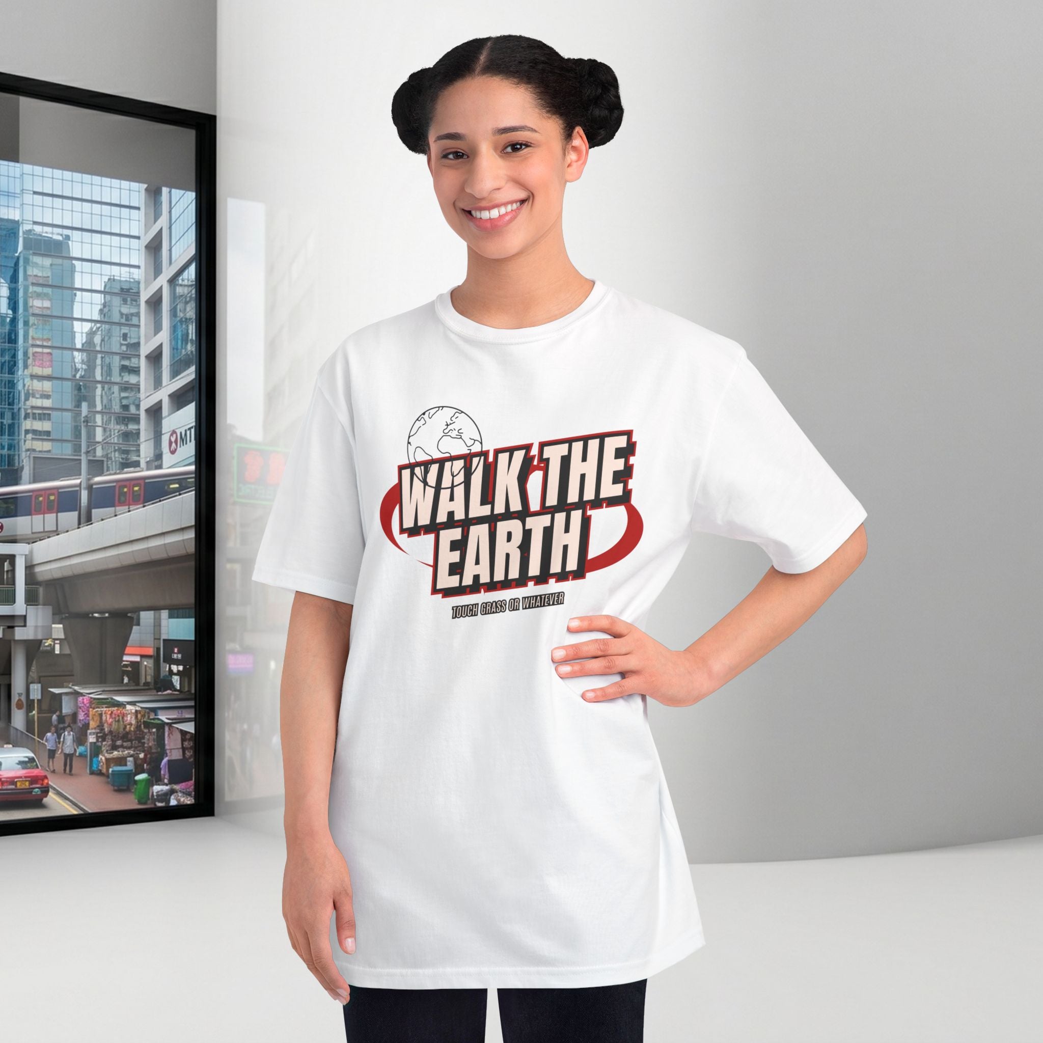 Walk The Earth ORGANIC T-Shirt | Retro Adventure Graphic Tee