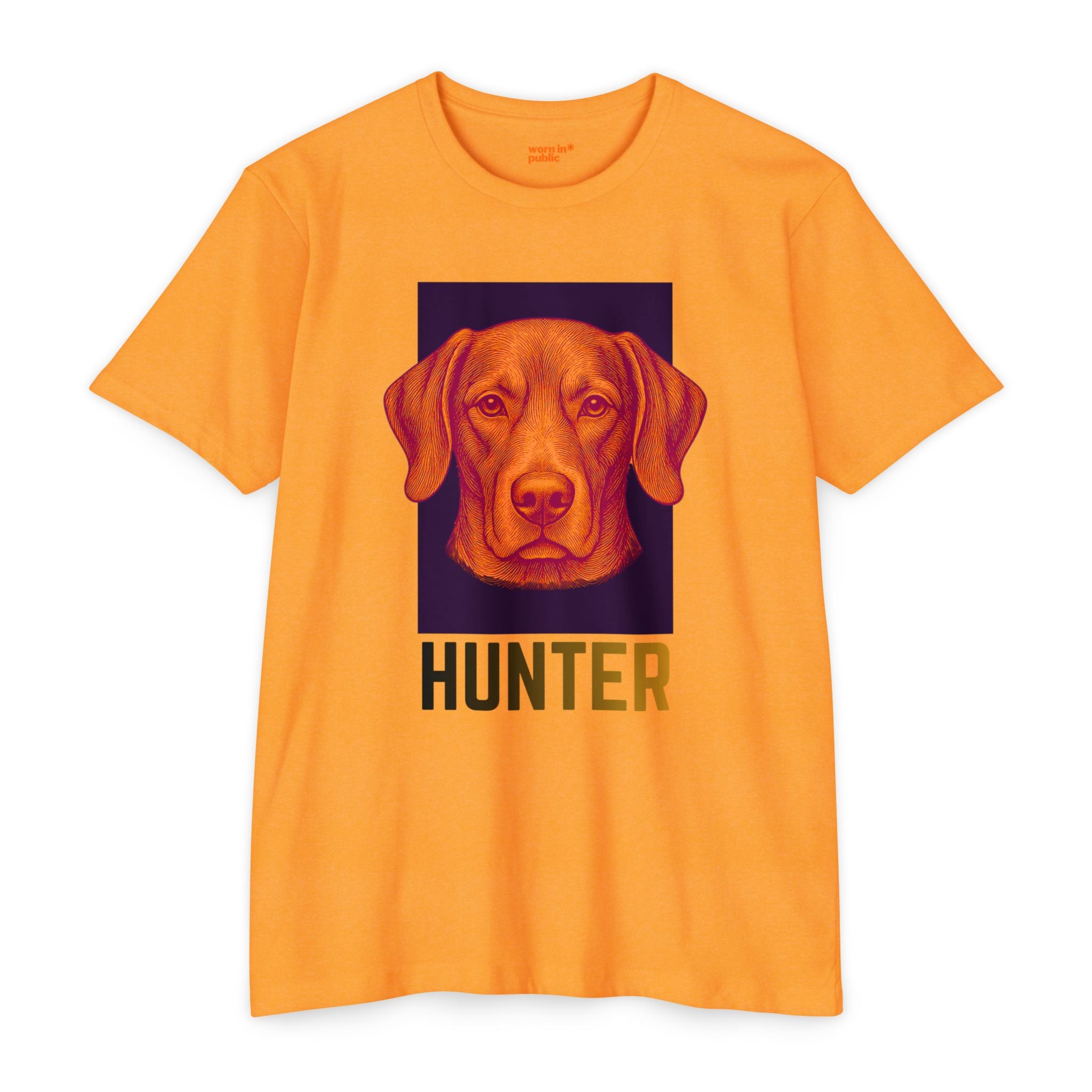 Ultimate Hunter T-Shirt | Retro Vizsla Head Graphic Tee for Dog Lovers