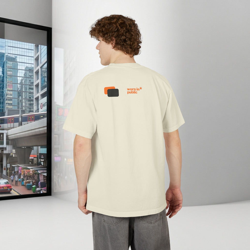We Are Not The Same Shoulder Drop T-Shirt | Oversized Statement Graphic Tee