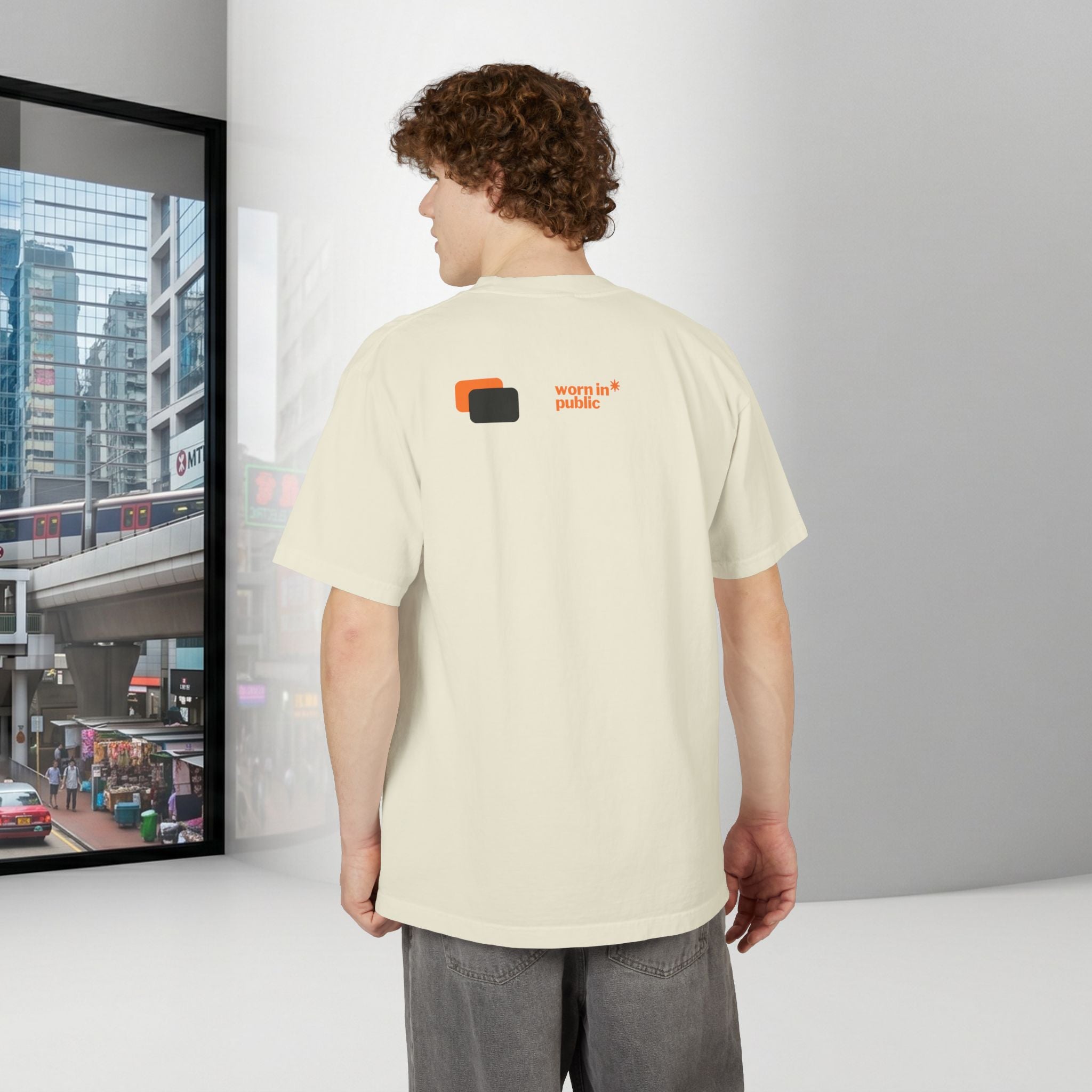 We Are Not The Same Shoulder Drop T-Shirt | Oversized Statement Graphic Tee