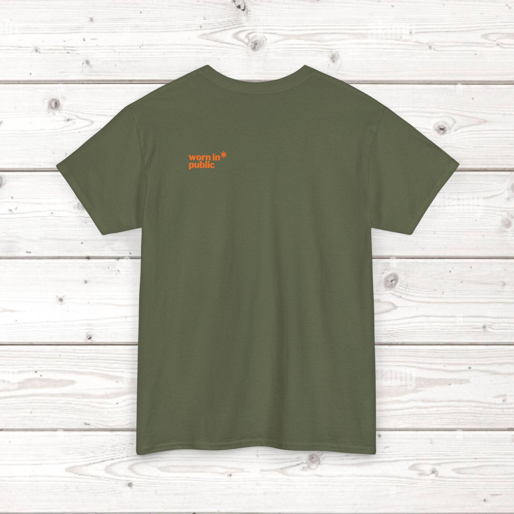 Advise None | Retro Slanted Unisex Graphic Tee