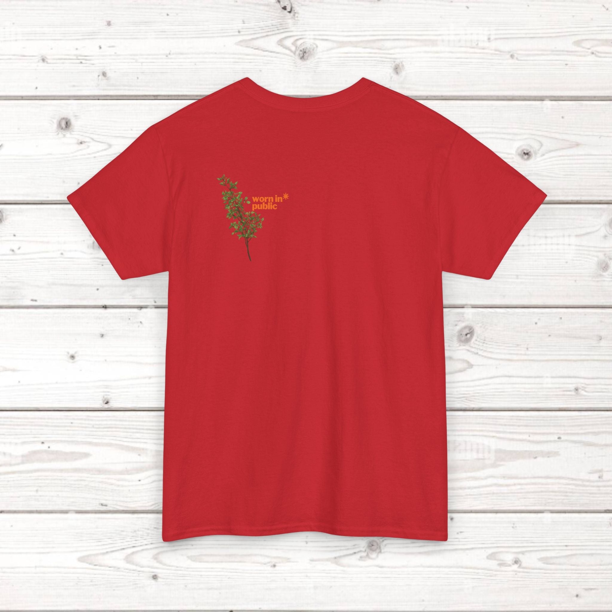 Unisex Botanical Tee — "Feel Free to Be Bored" Graphic T-Shirt