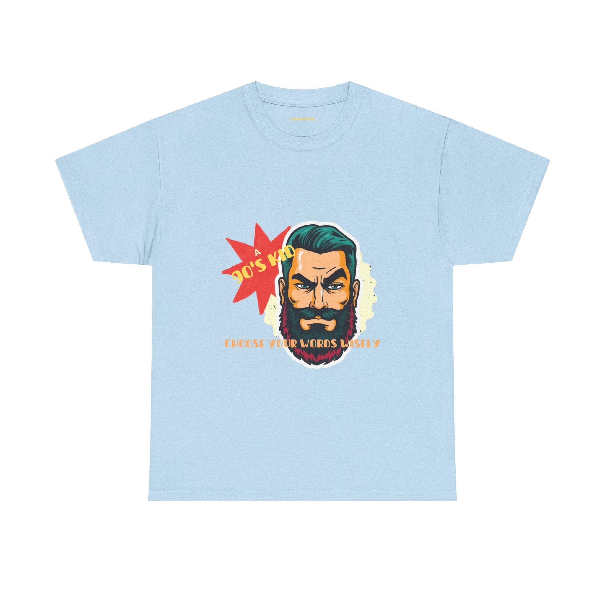 Born in the 90's comes with a beard T-Shirt | Tee for real Men