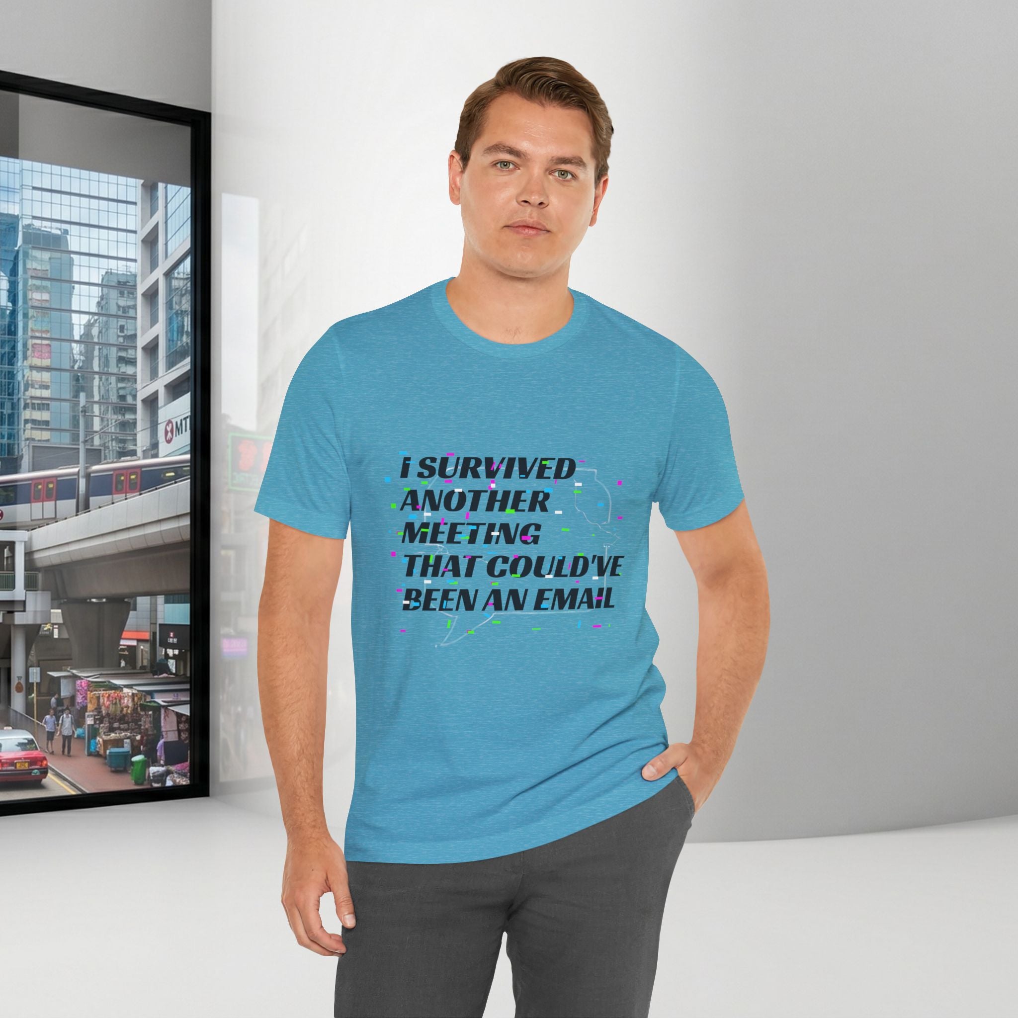 I Survived Another Meeting That Could've Been an Email T-Shirt | Funny Office Humor Tee