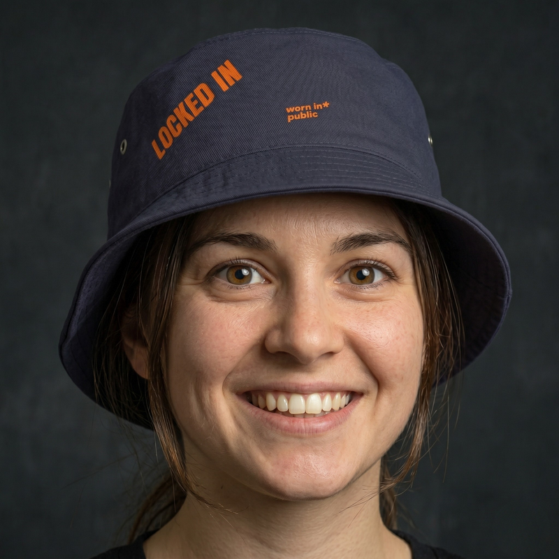 Locked In Bucket Hat | Streetwear-Hut mit einem Hauch von Stil