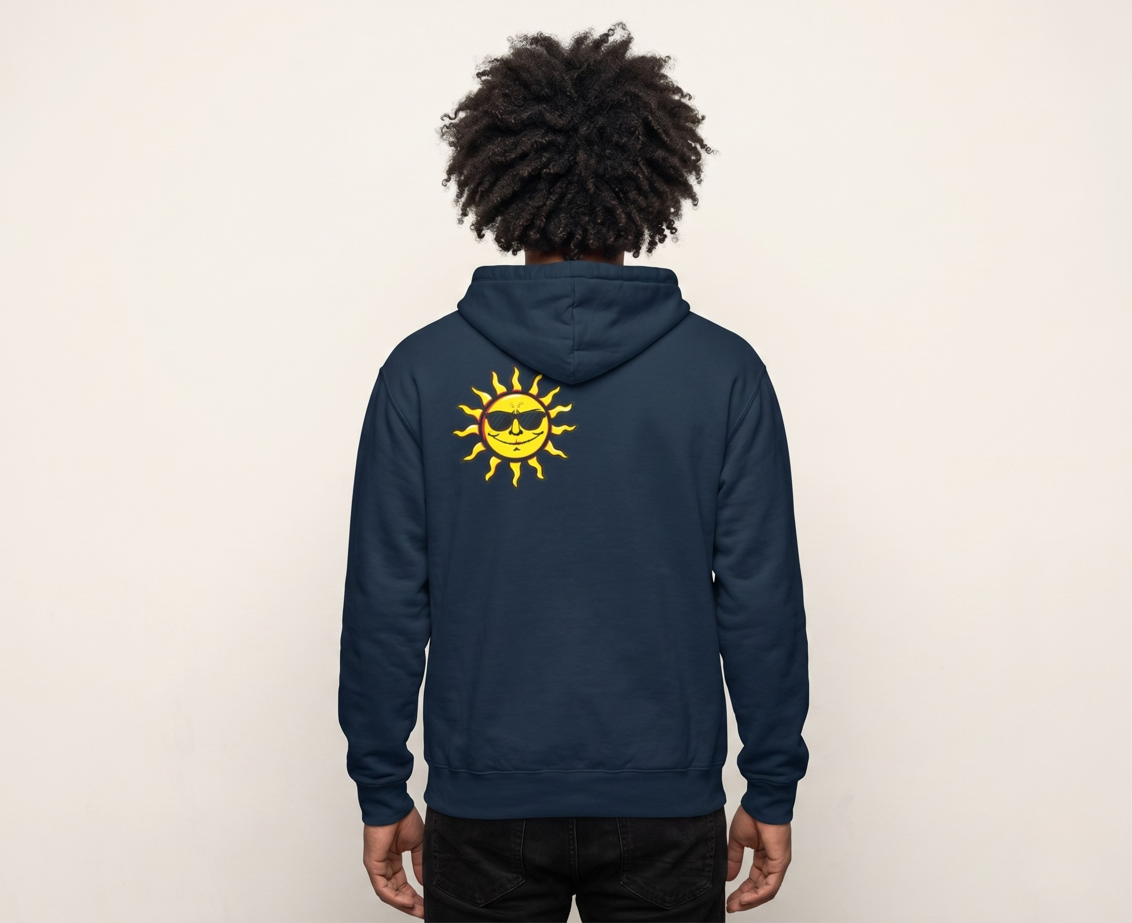 The Future Is Bright Hoodie | Retro Sun Graphic Pullover Sweatshirt