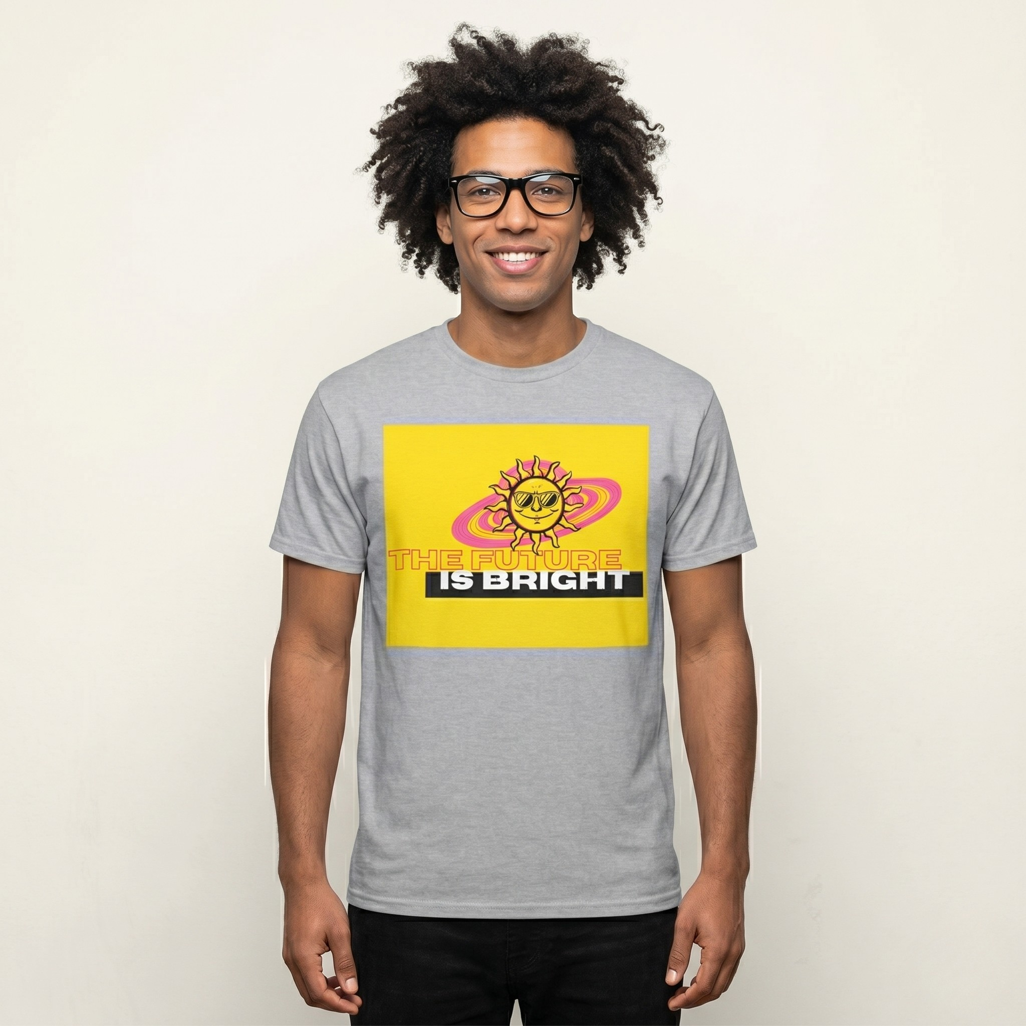 The Future Is Bright T-Shirt | Retro Sun Graphic Tee