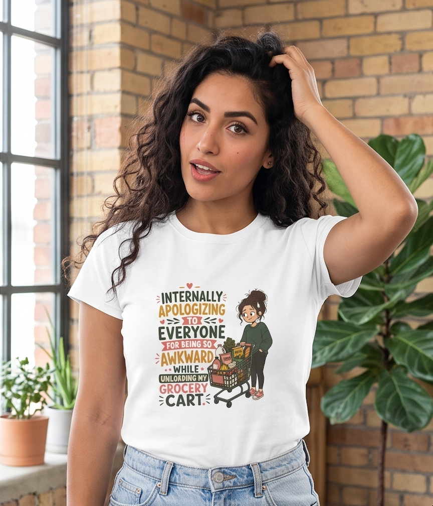 Self awarenes Womens Shopper T-Shirt — Inside thoughts