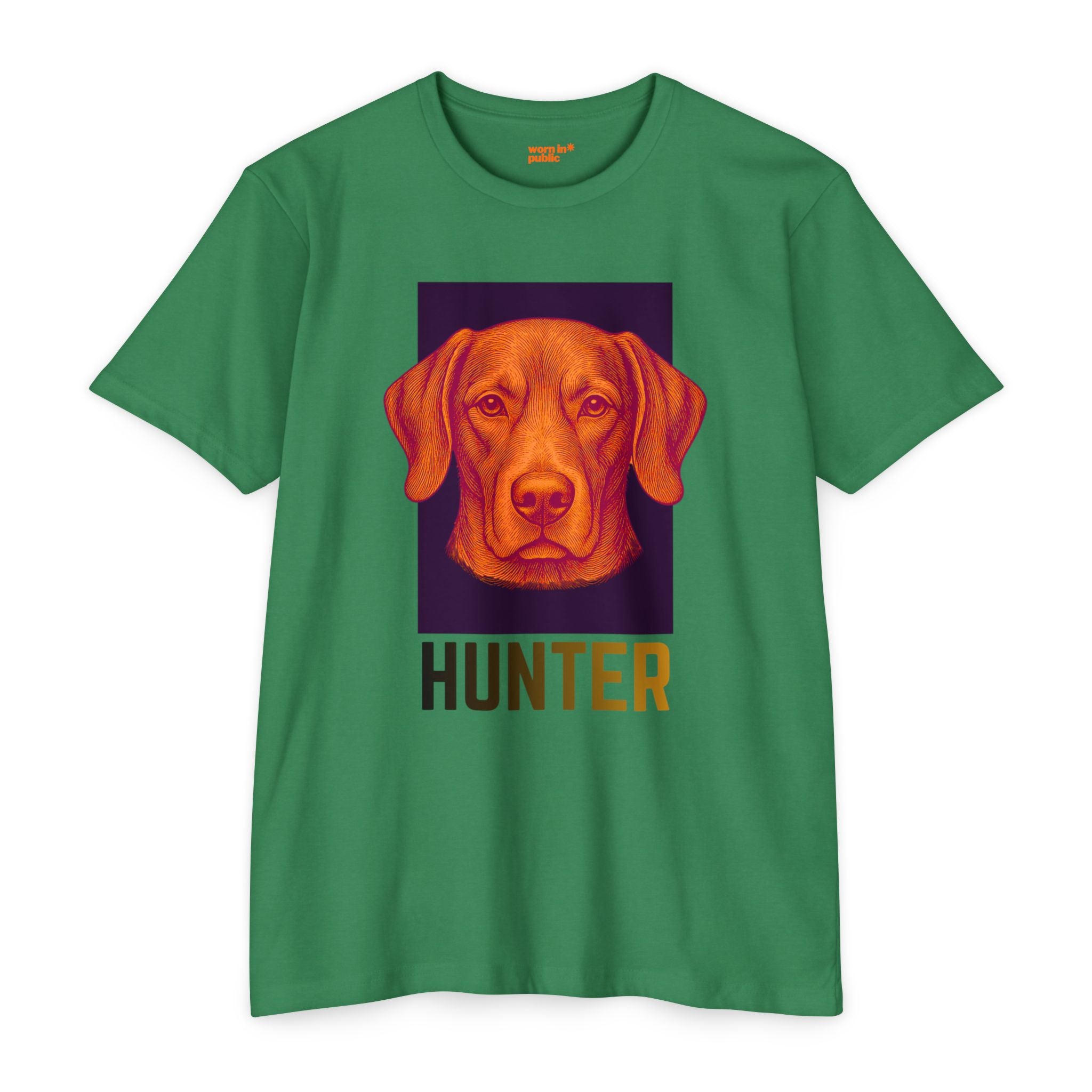 Ultimate Hunter T-Shirt | Retro Vizsla Head Graphic Tee for Dog Lovers