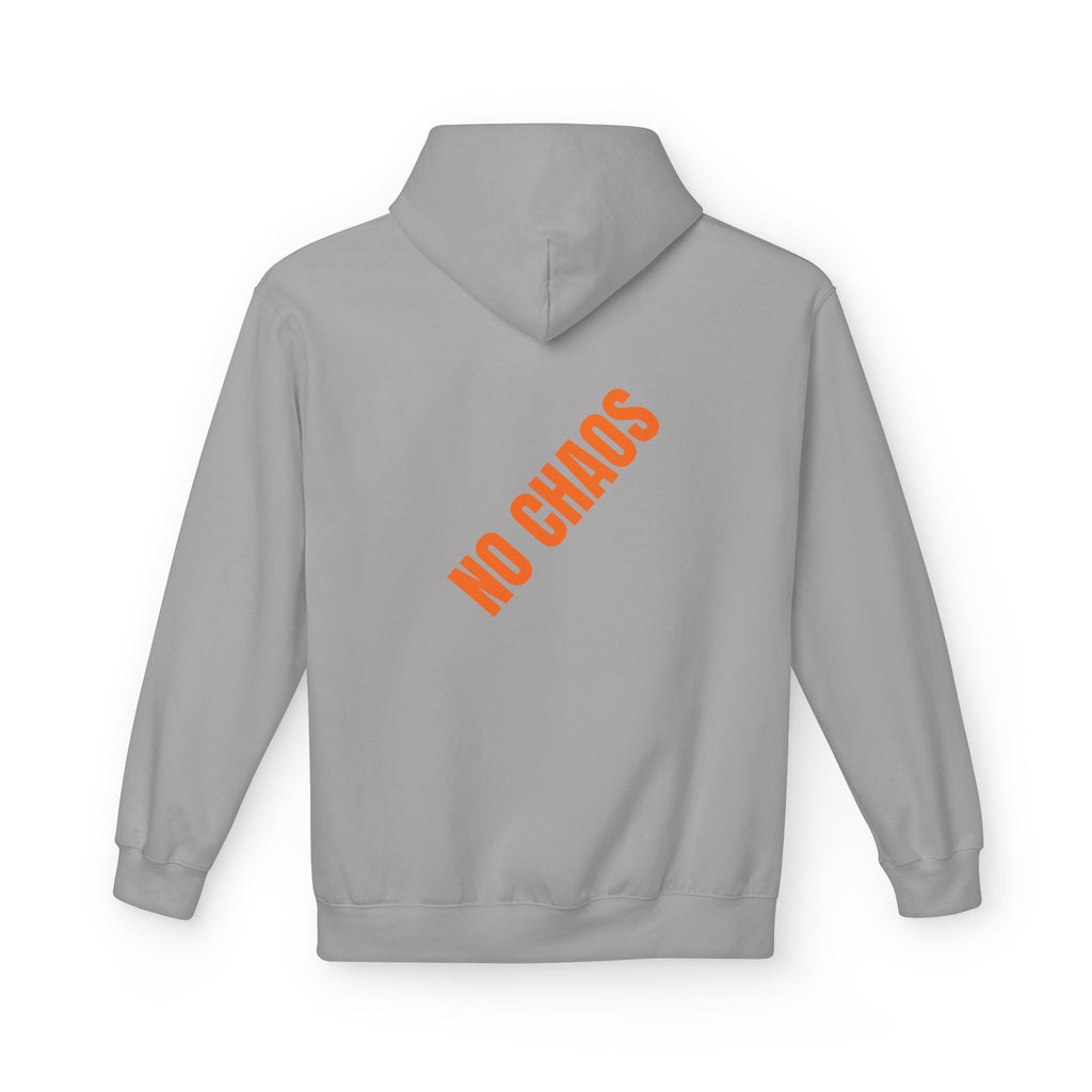 No Chaos Hoodie | Minimalist Motivational Pullover Sweatshirt
