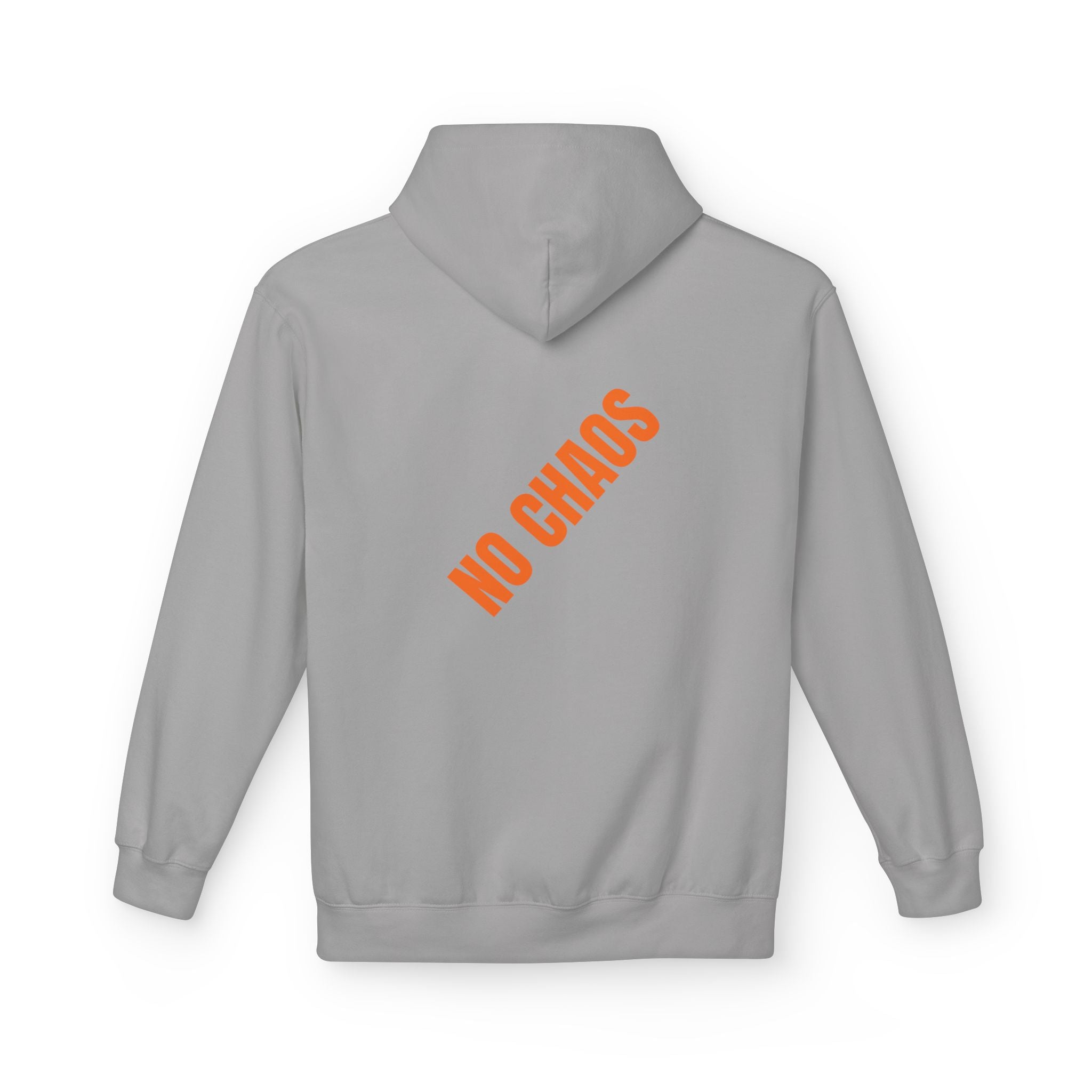 No Chaos Hoodie | Minimalist Motivational Pullover Sweatshirt